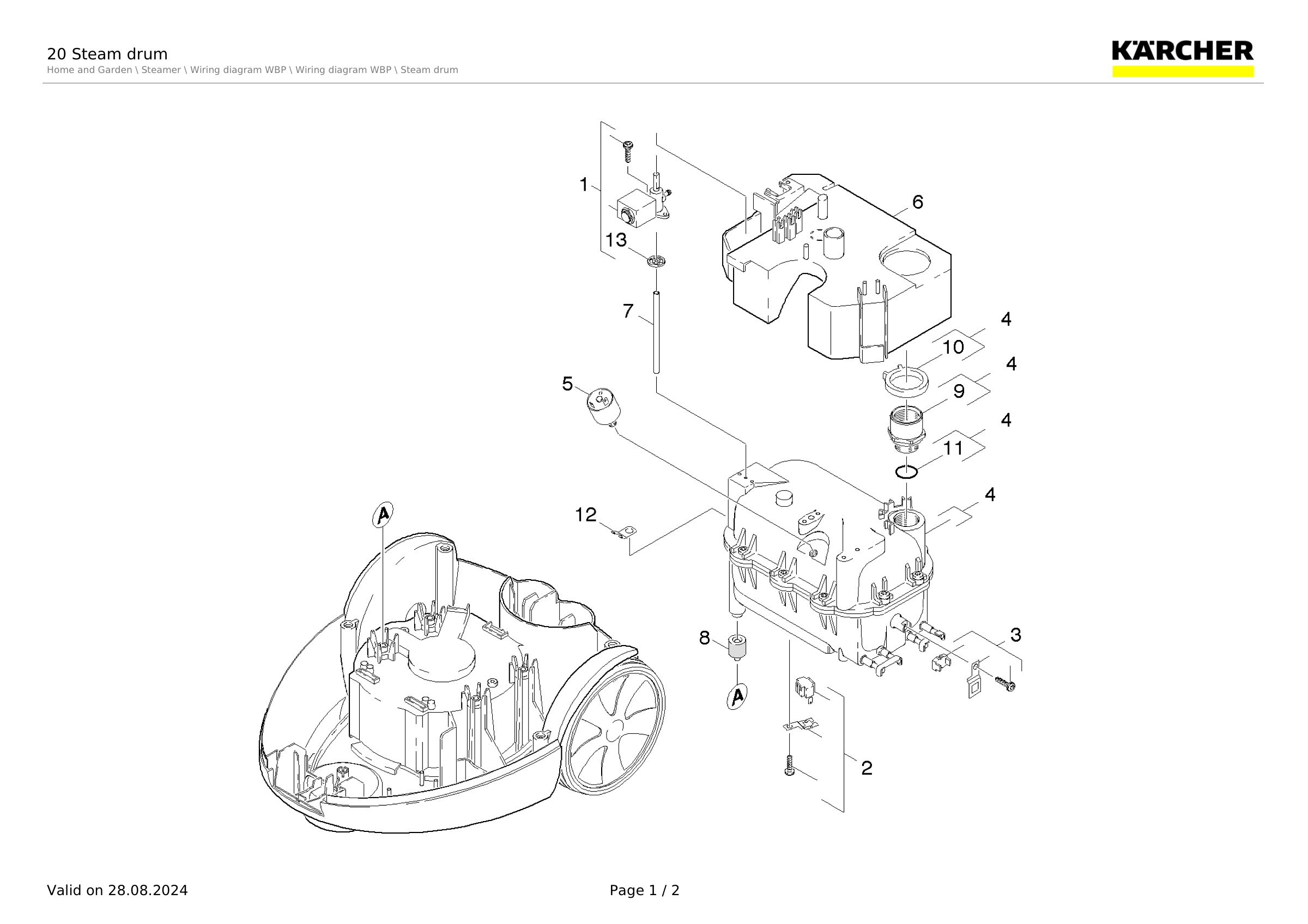 20 Steam drum