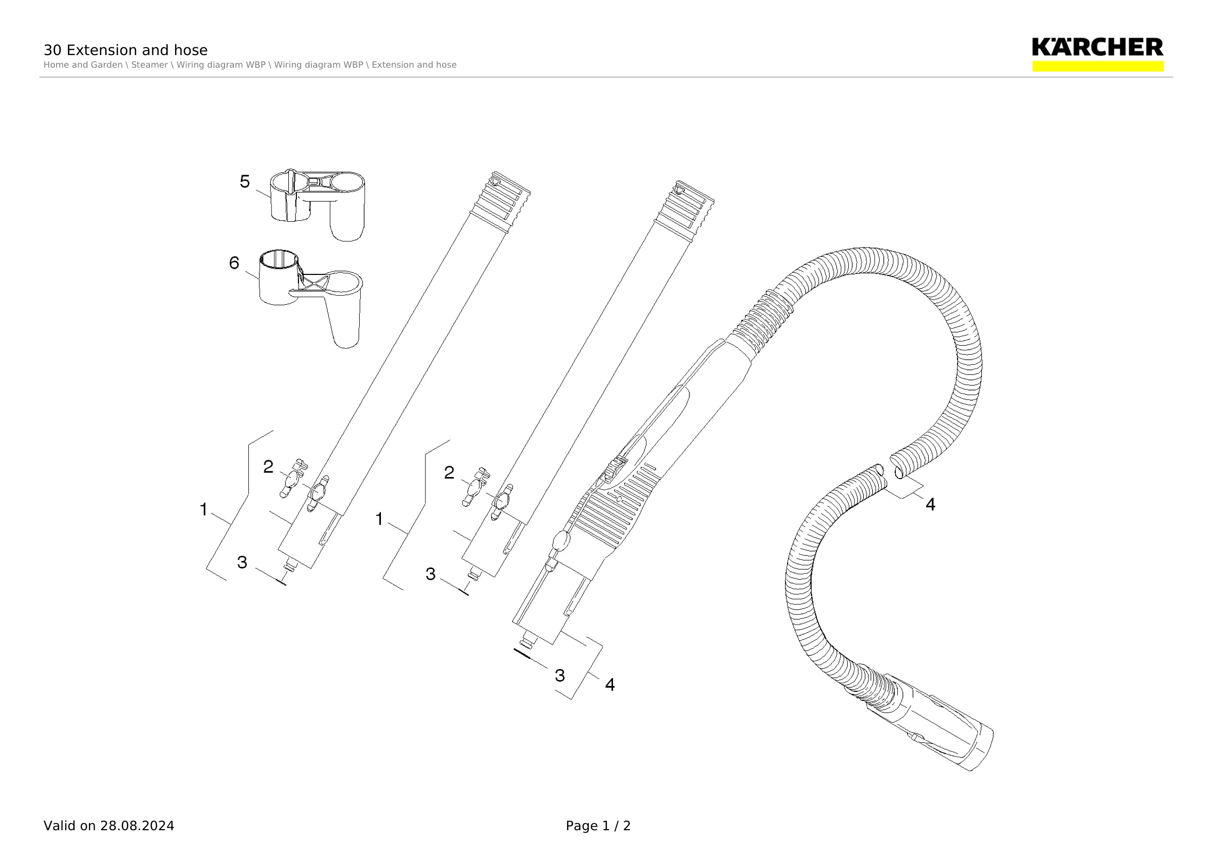 30 Extension and hose