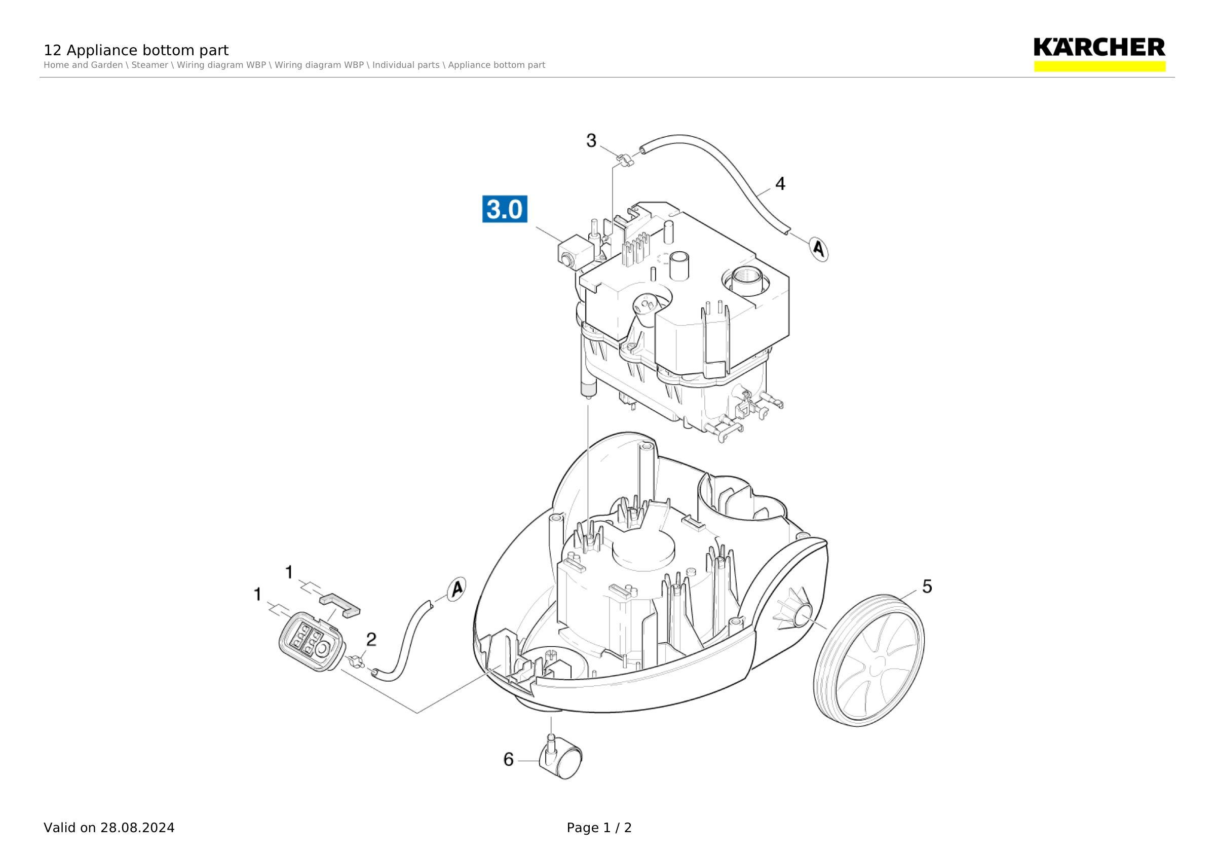 12 Appliance bottom part