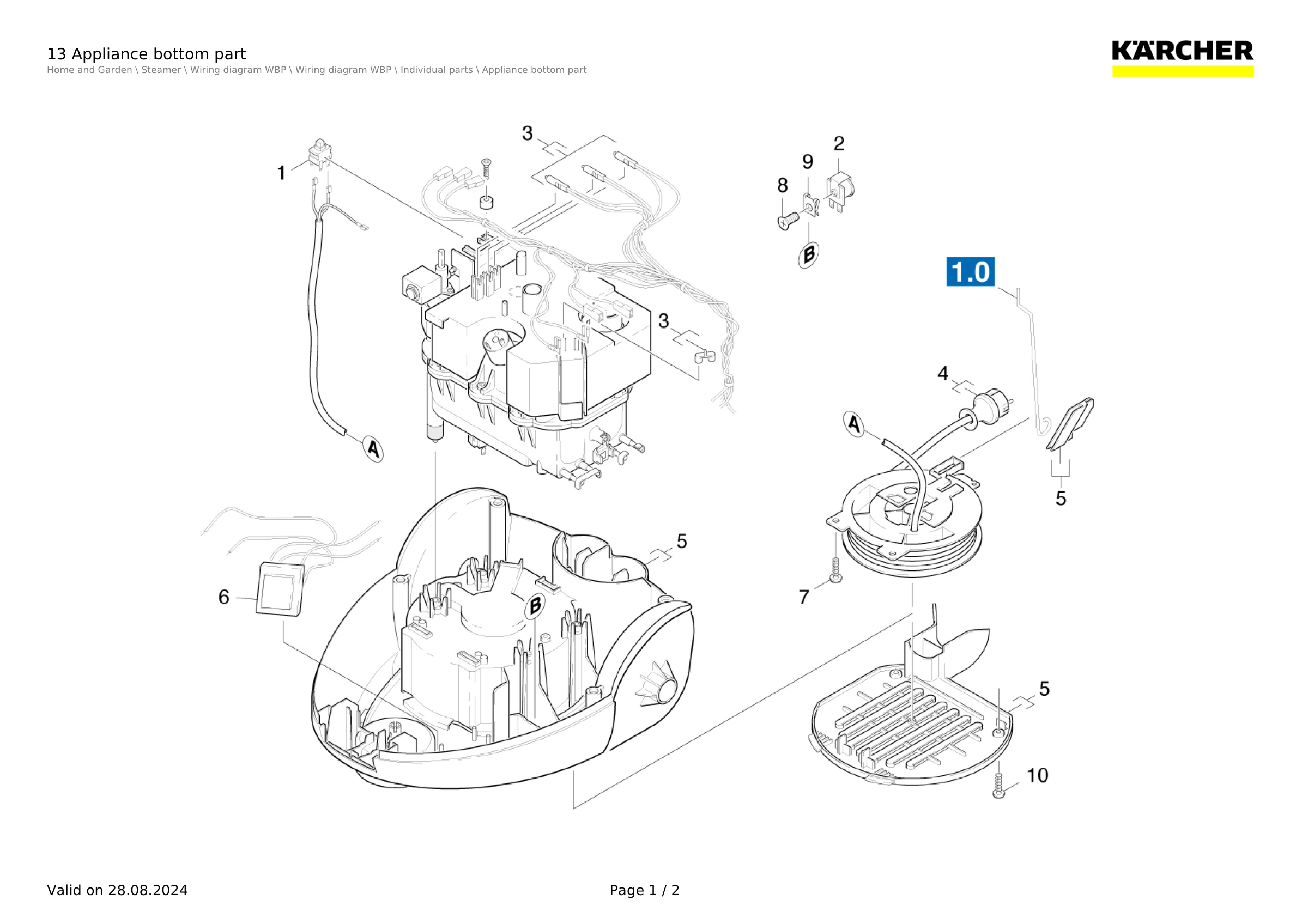 13 Appliance bottom part