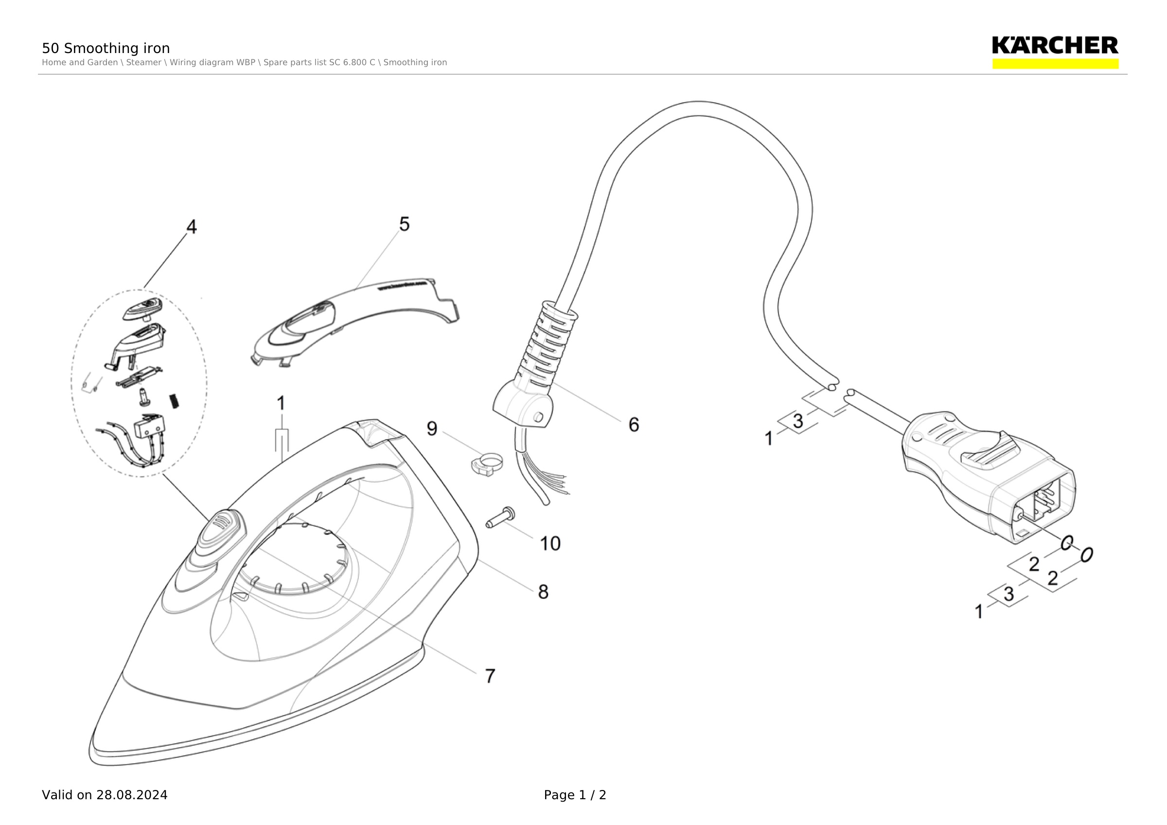 50 Smoothing iron