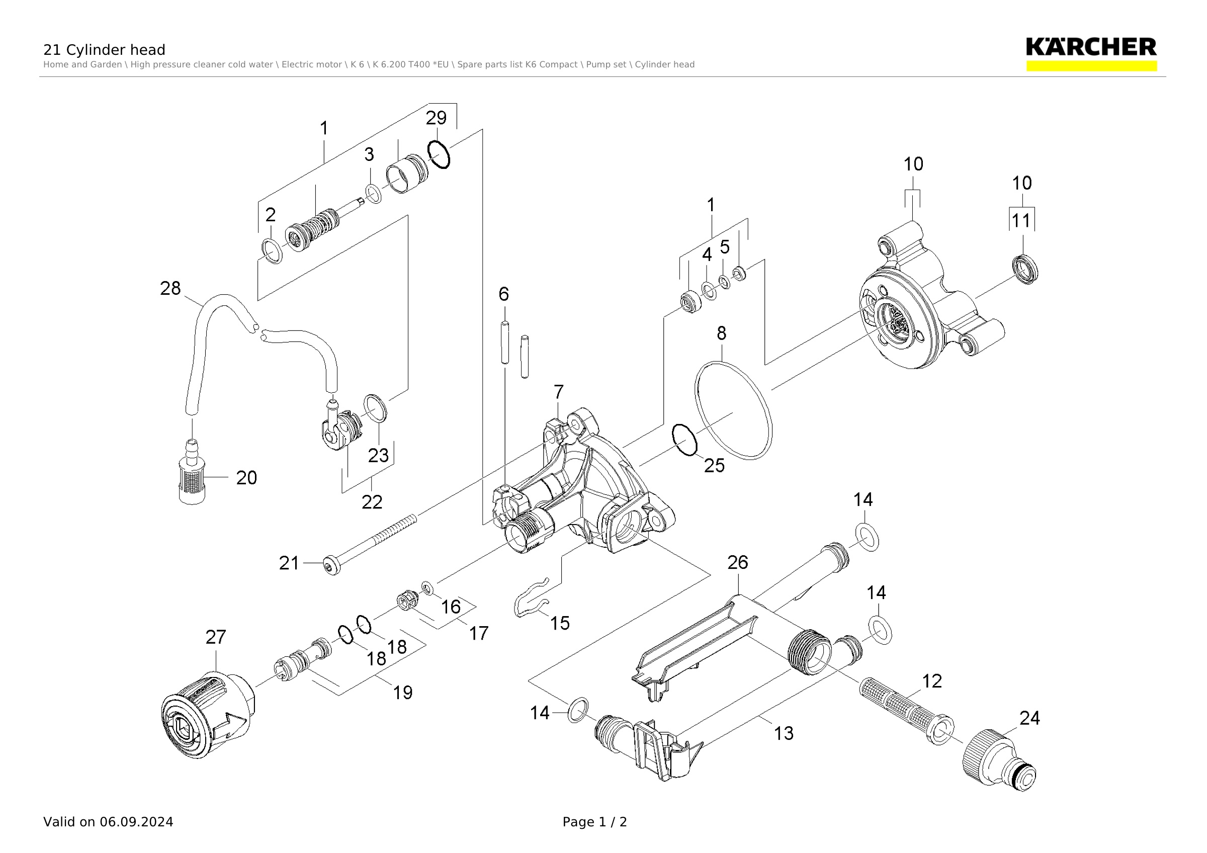 21 Cylinder head