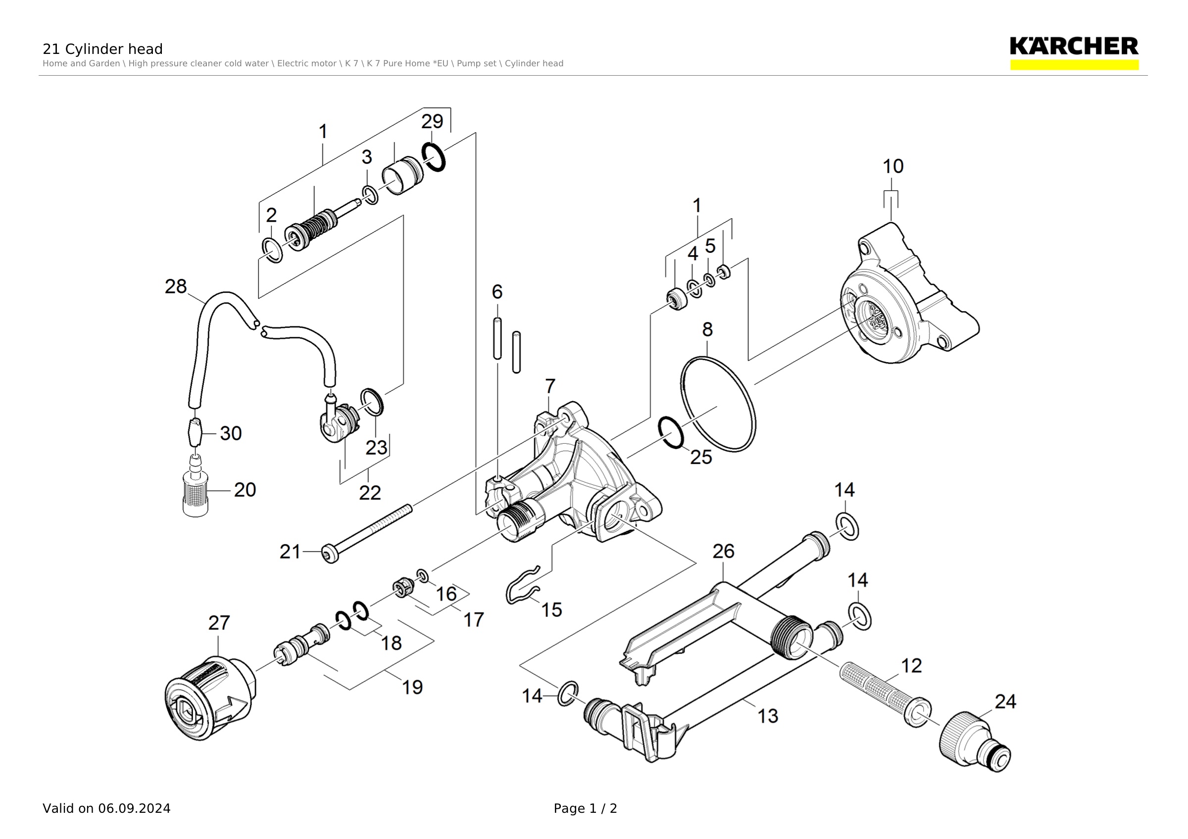 21 Cylinder head