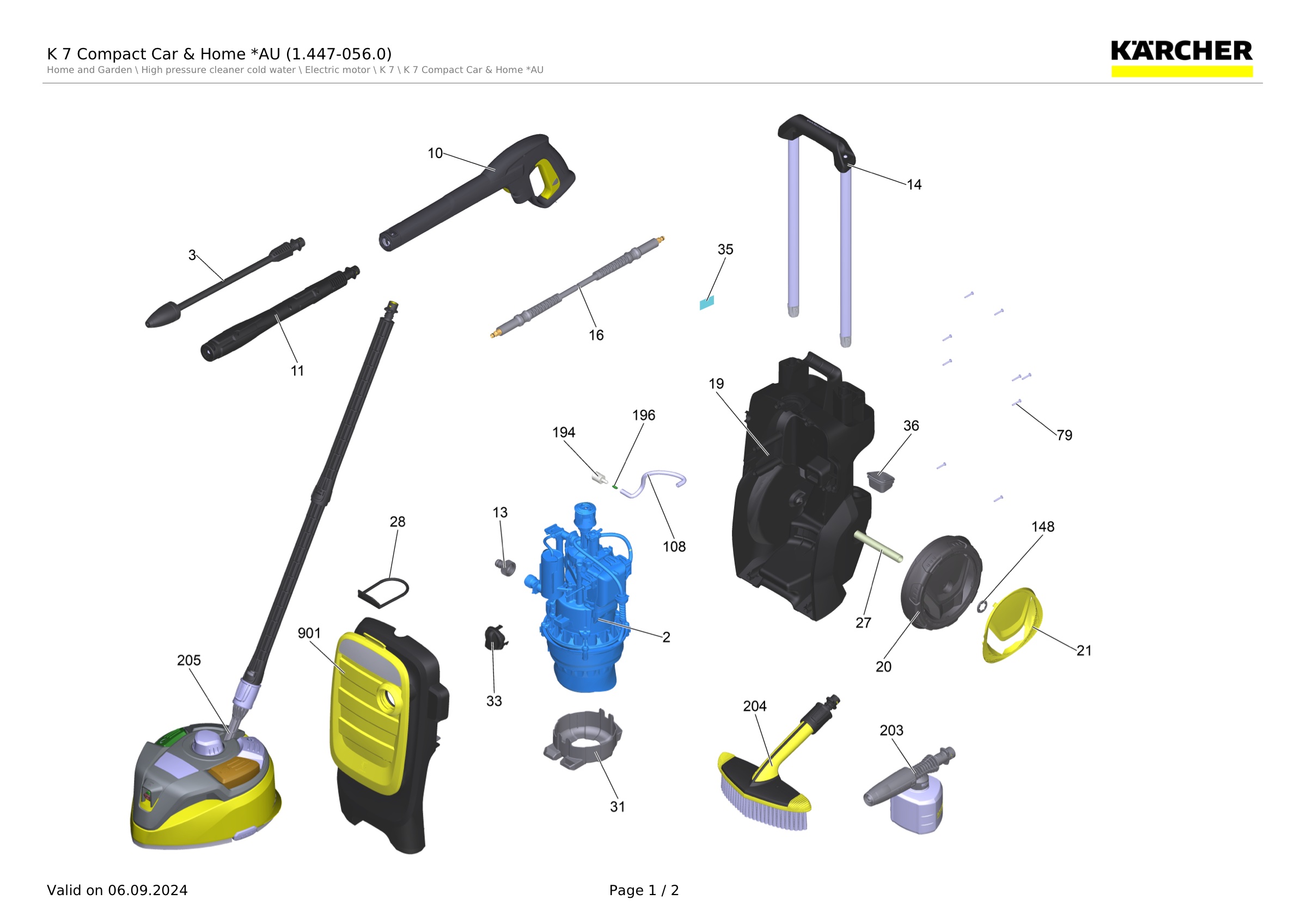 K 7 Compact Car & Home *AU (1.447-056.0)