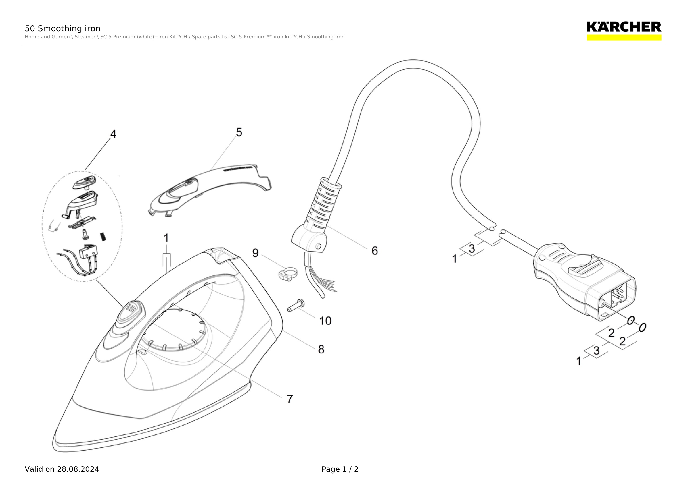 50 Smoothing iron