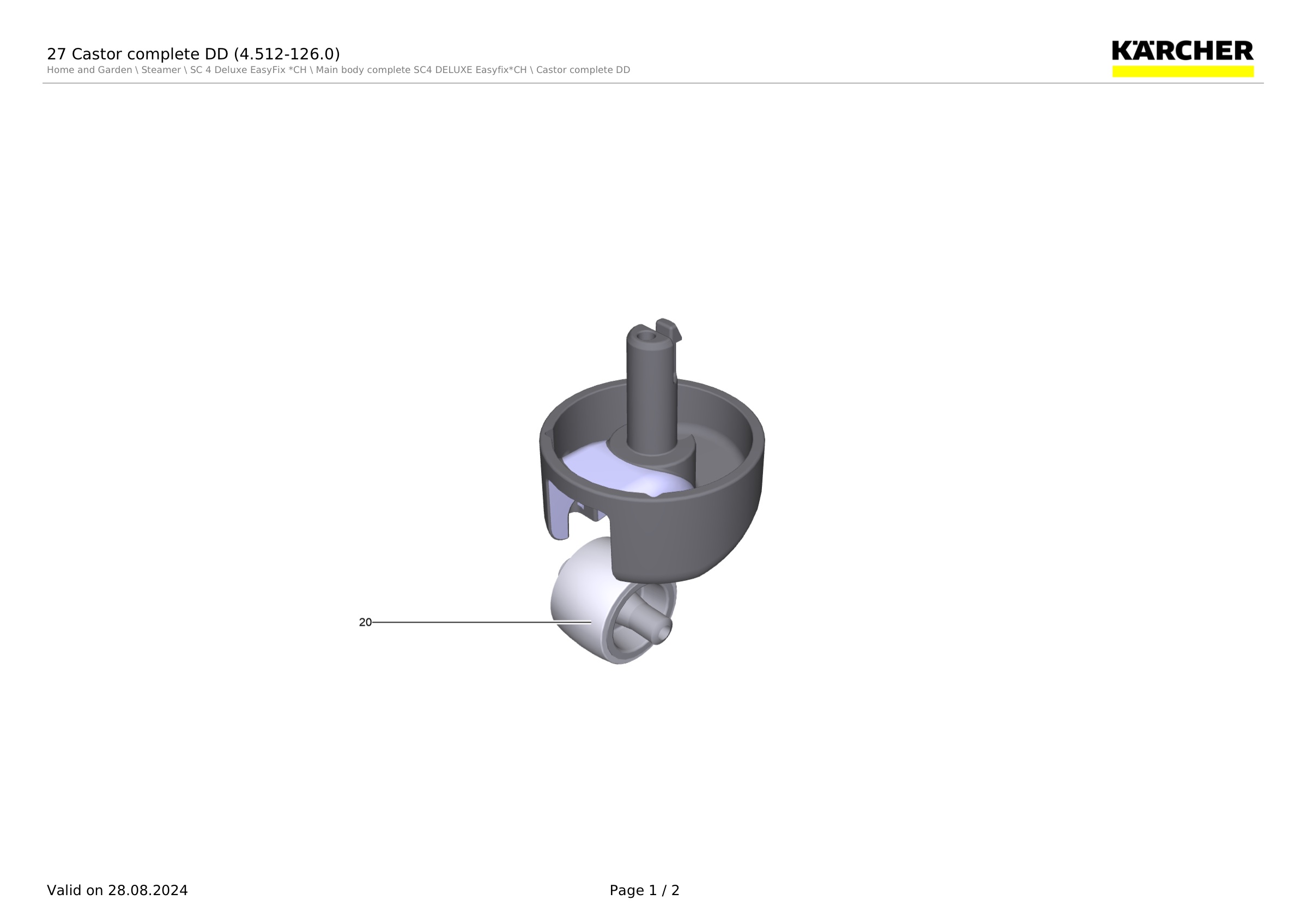 27 Castor complete DD (4.512-126.0)