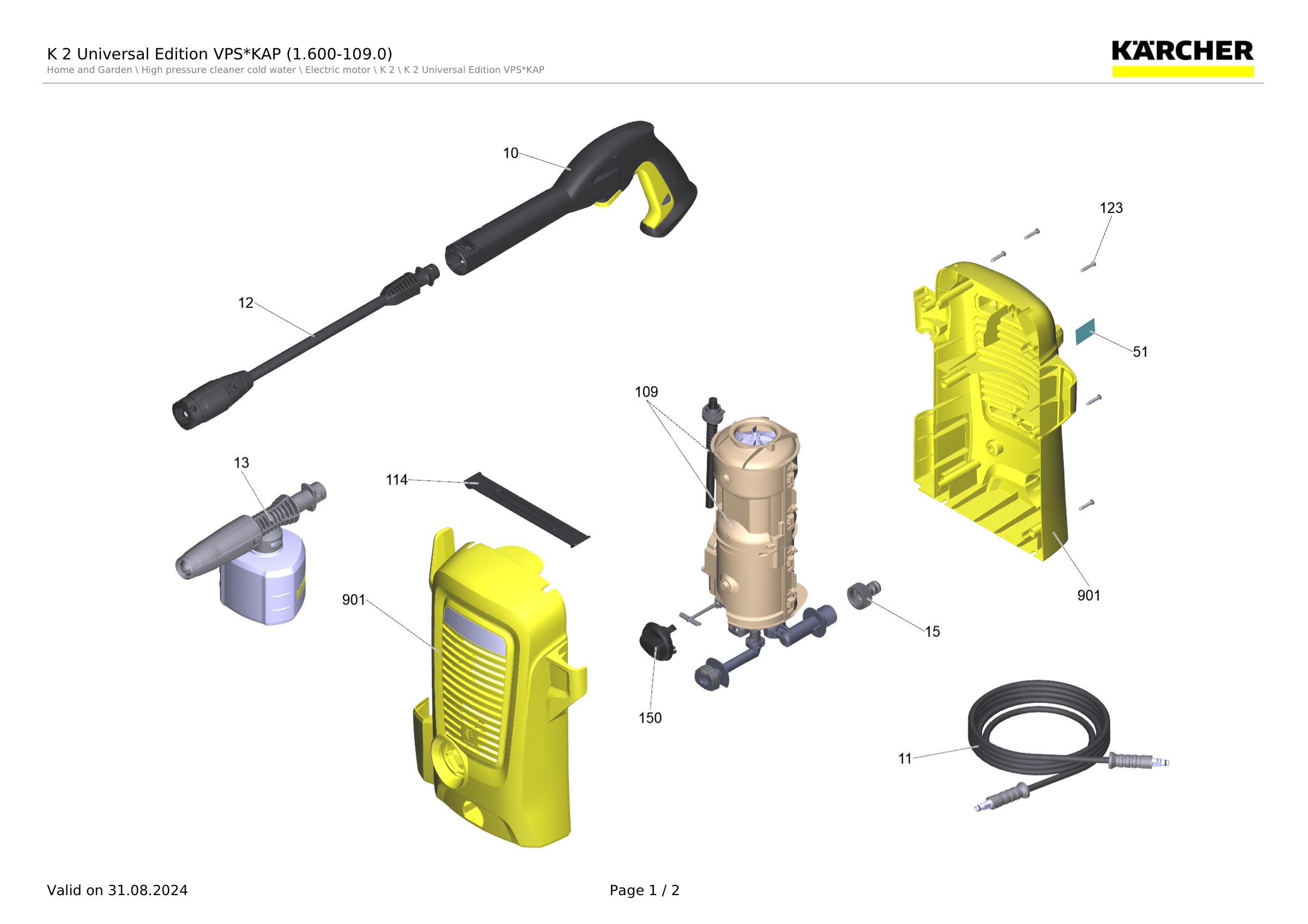 K 2 Universal Edition VPS*KAP (1.600-109.0)