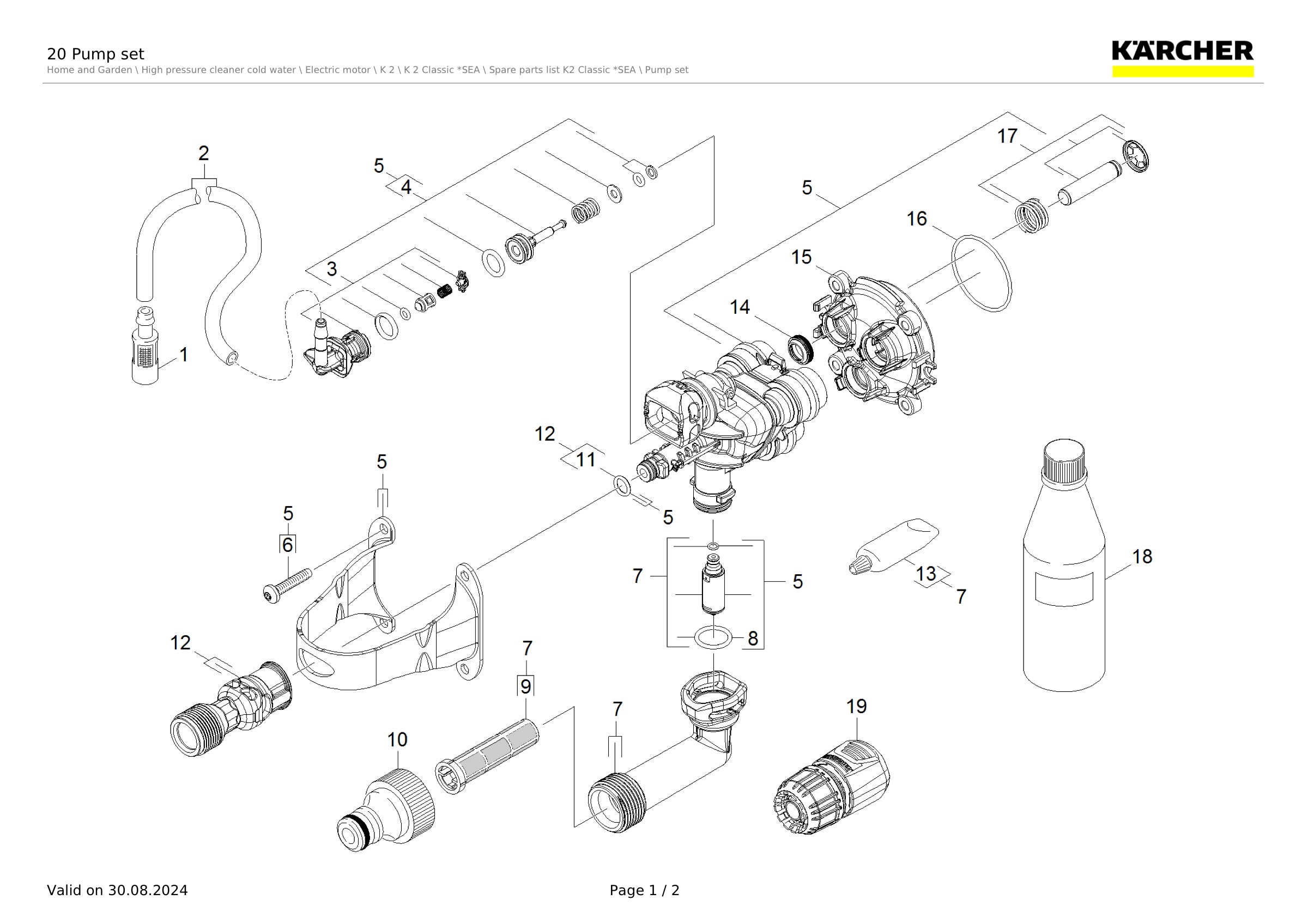 20 Pump set