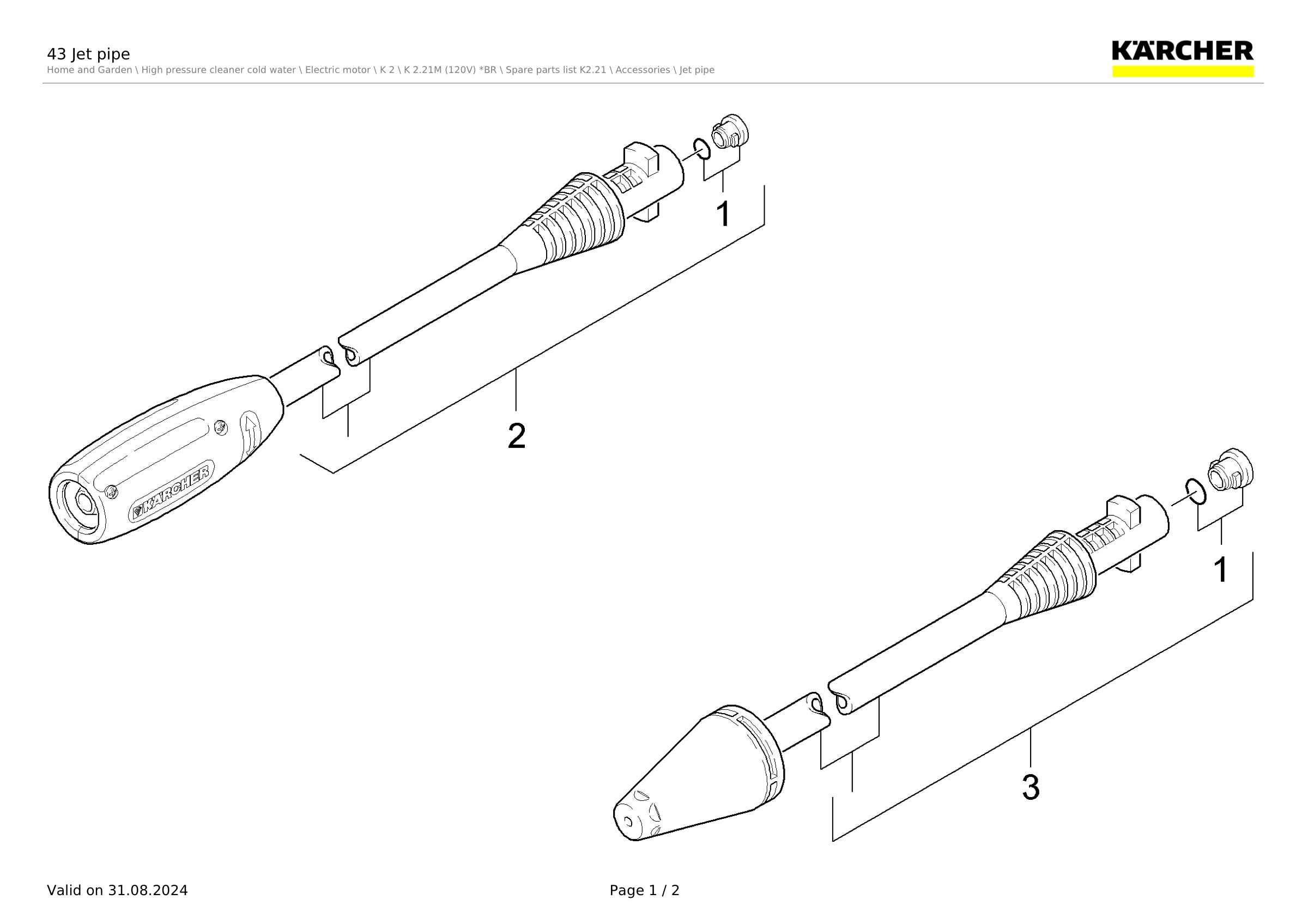 43 Jet pipe