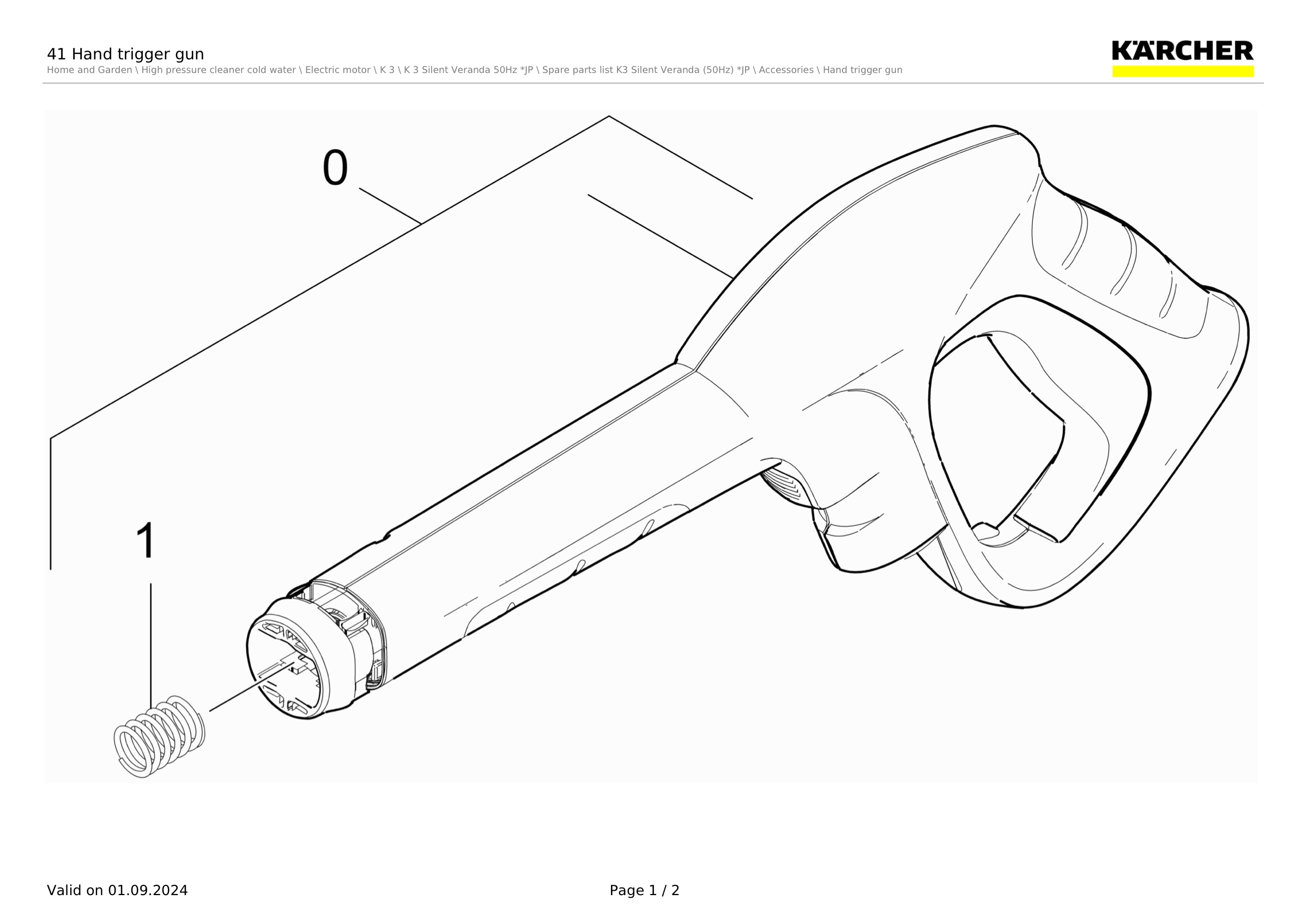 41 Hand trigger gun
