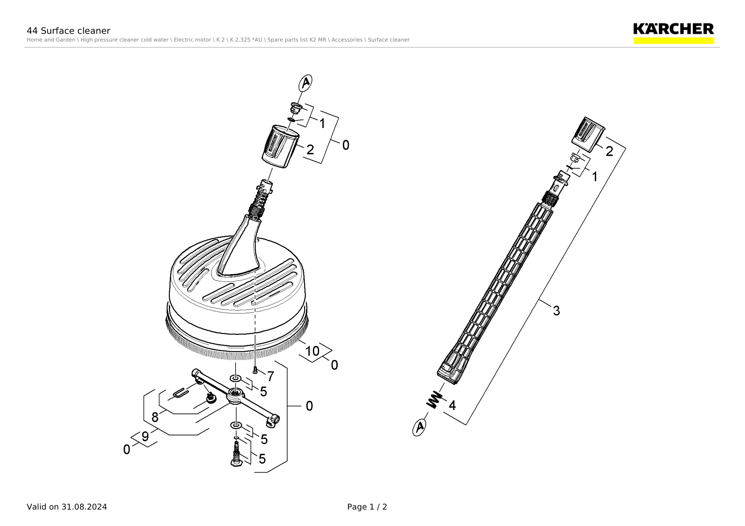 44 Surface cleaner
