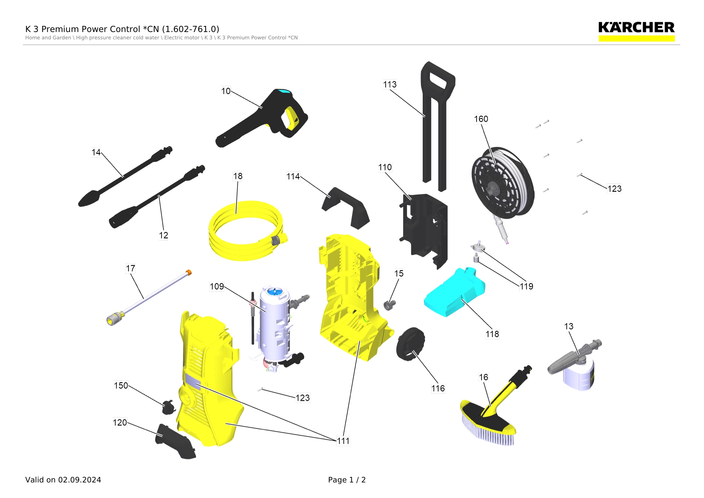K 3 Premium Power Control *CN (1.602-761.0)