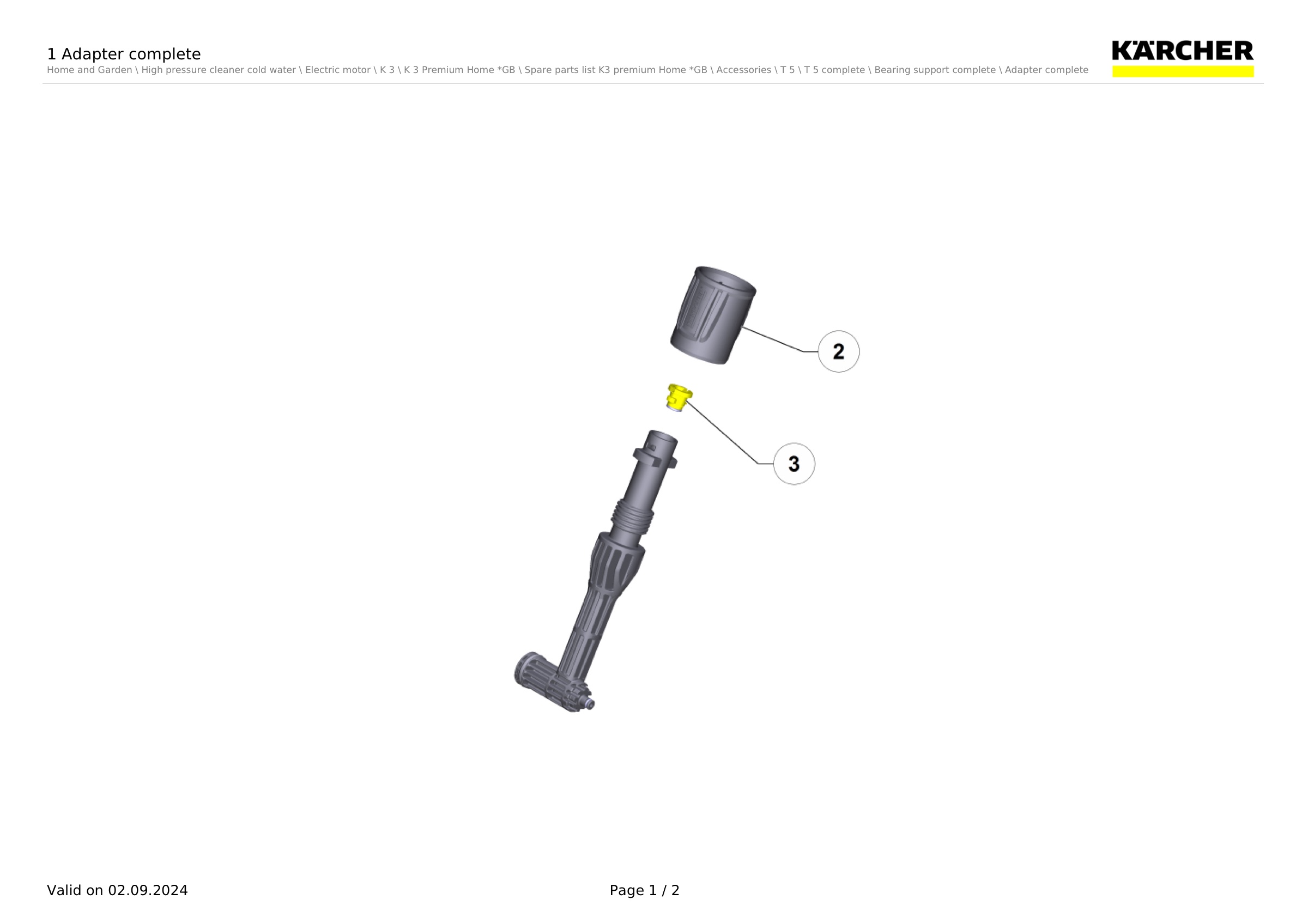 1 Adapter complete