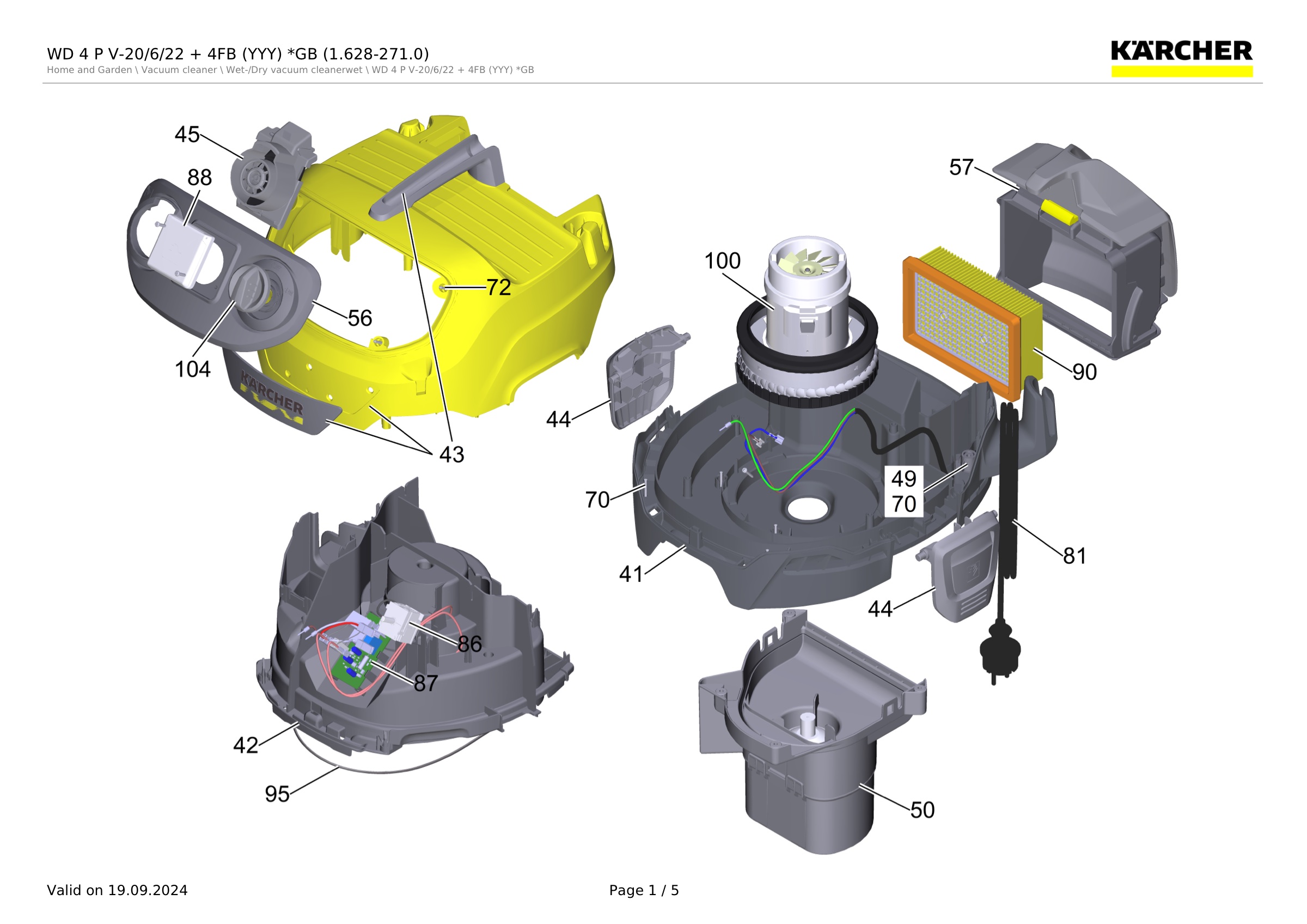 WD 4 P V-20/6/22 + 4FB (YYY) *GB (1.628-271.0)