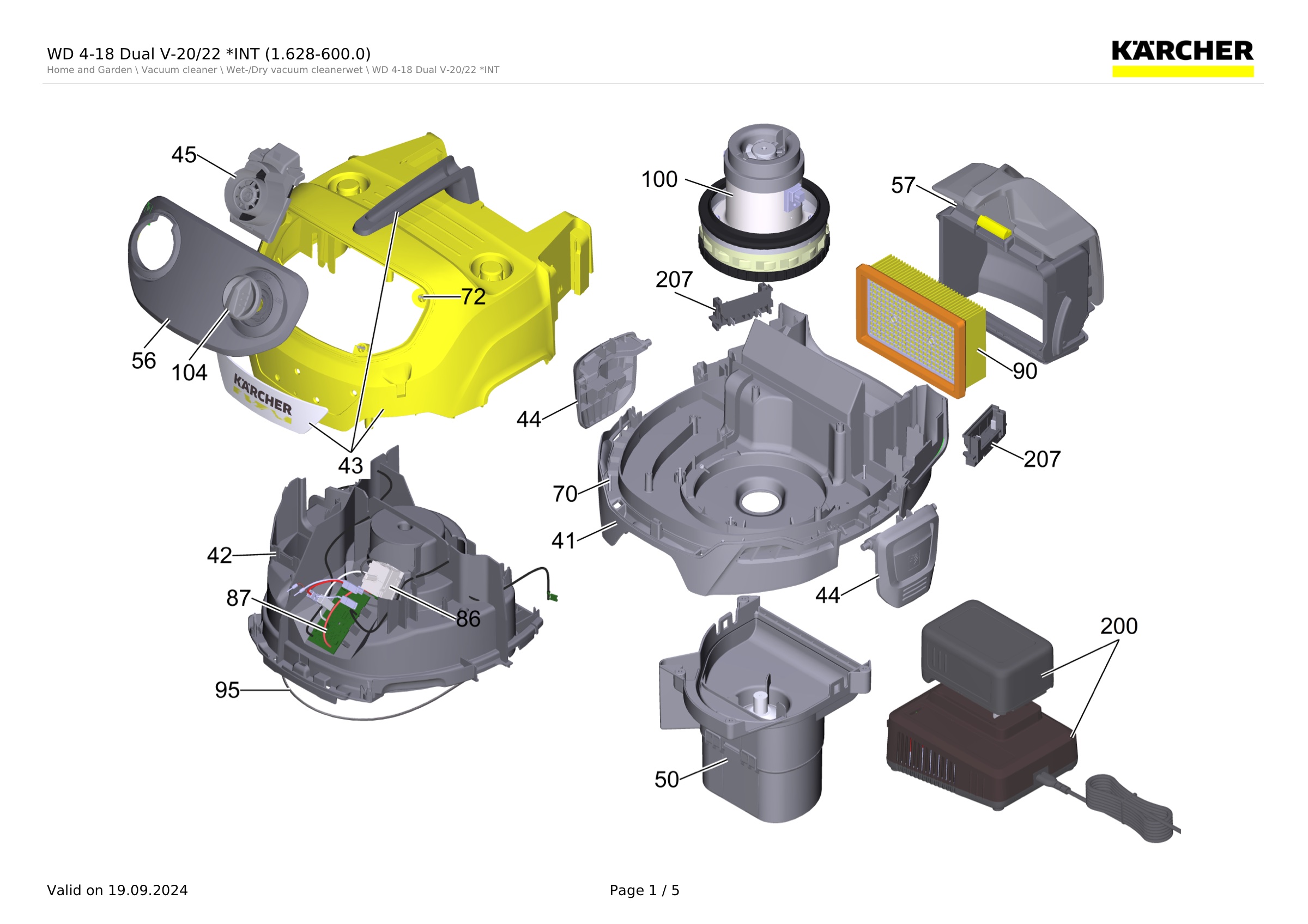 WD 4-18 Dual V-20/22 *INT (1.628-600.0)