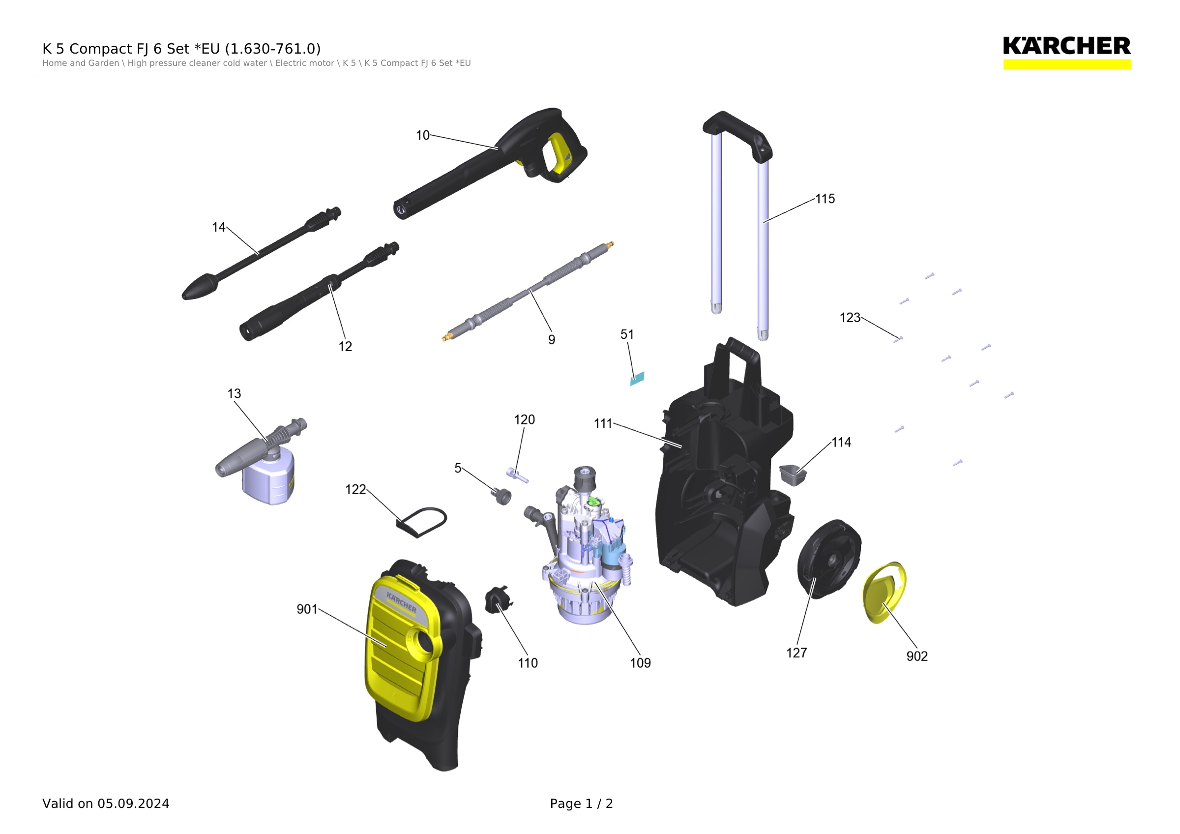 K 5 Compact FJ 6 Set *EU (1.630-761.0)
