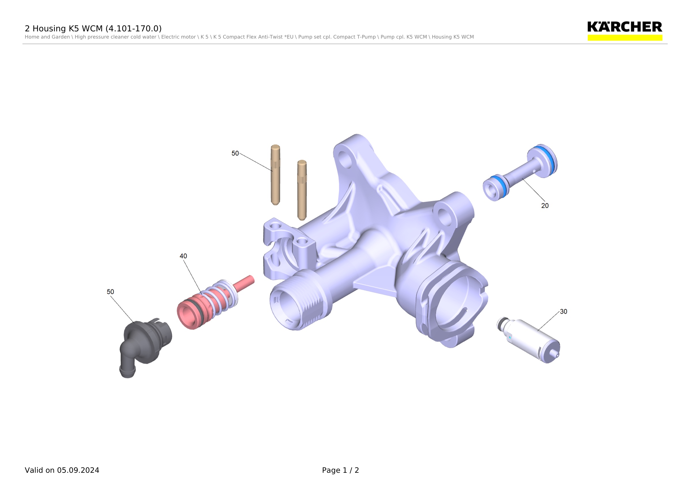 2 Housing K5 WCM (4.101-170.0)
