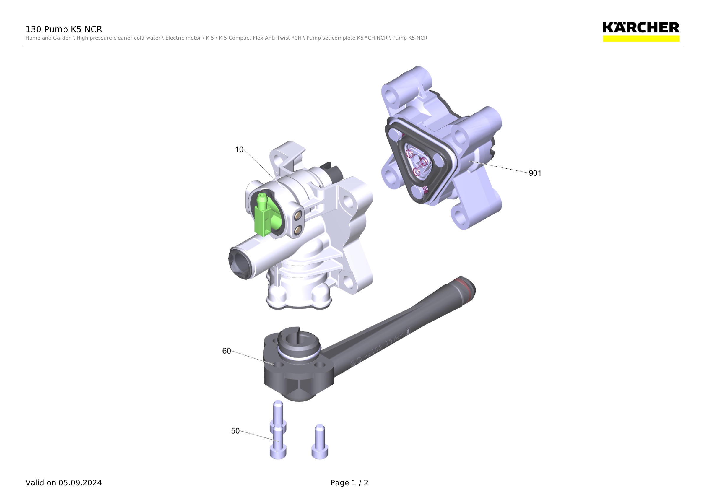 130 Pump K5 NCR