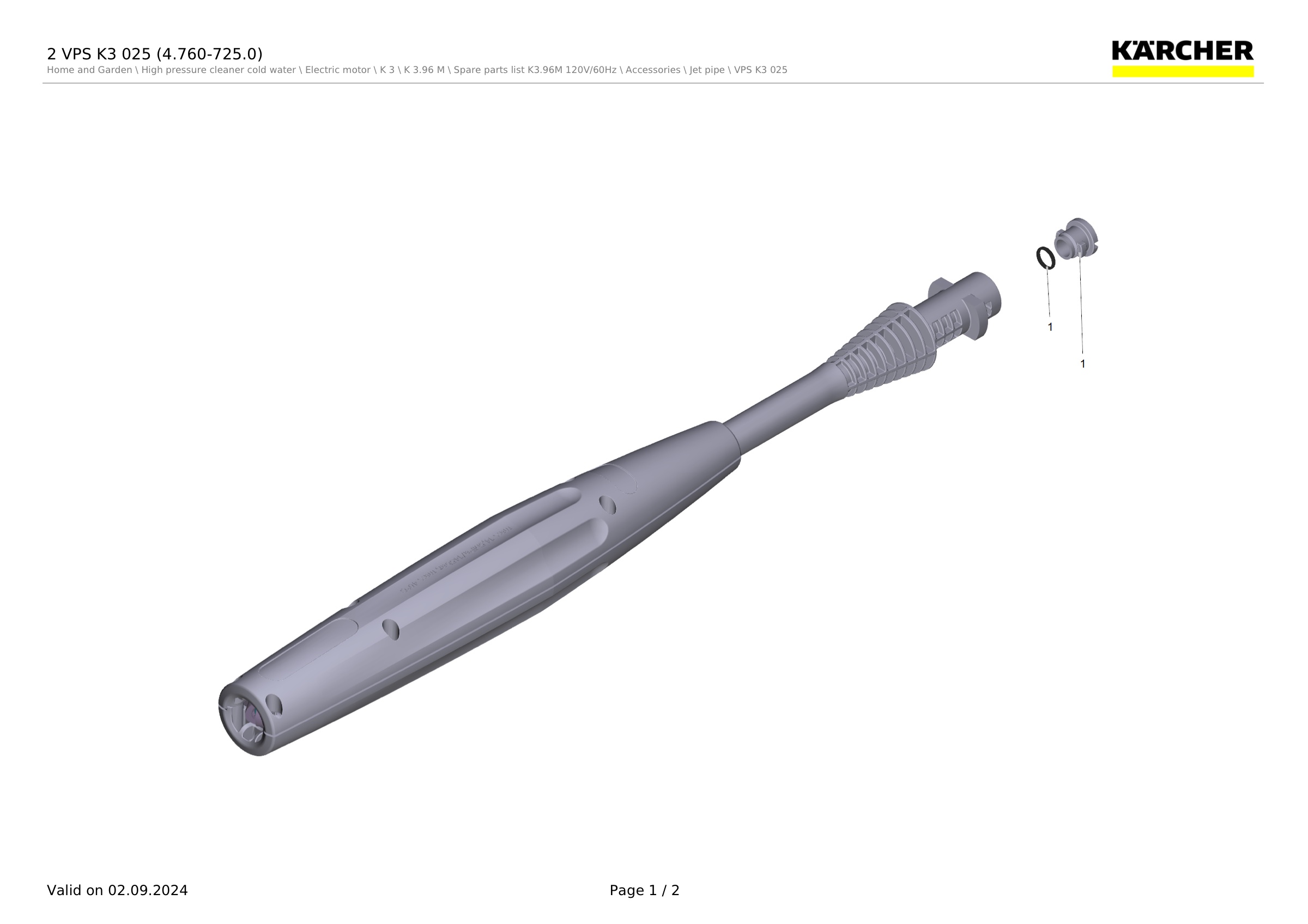 2 VPS K3 025 (4.760-725.0)