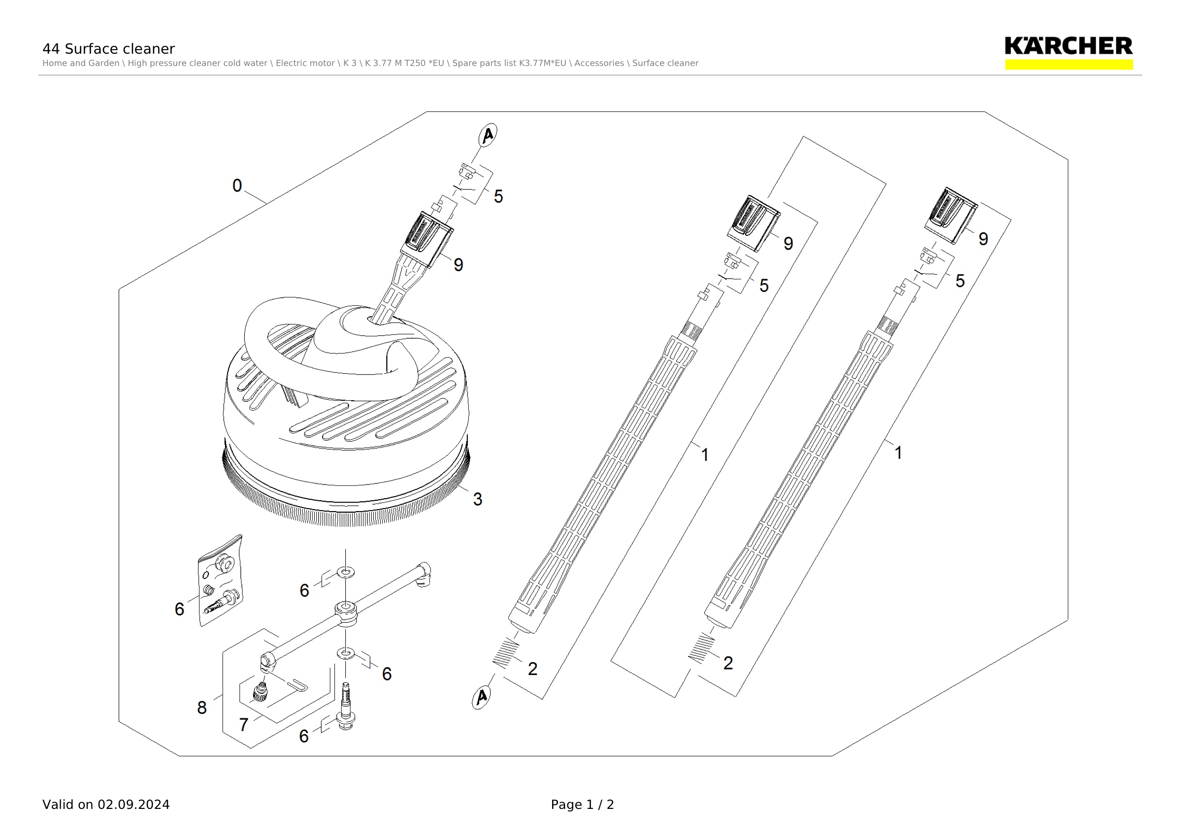 44 Surface cleaner