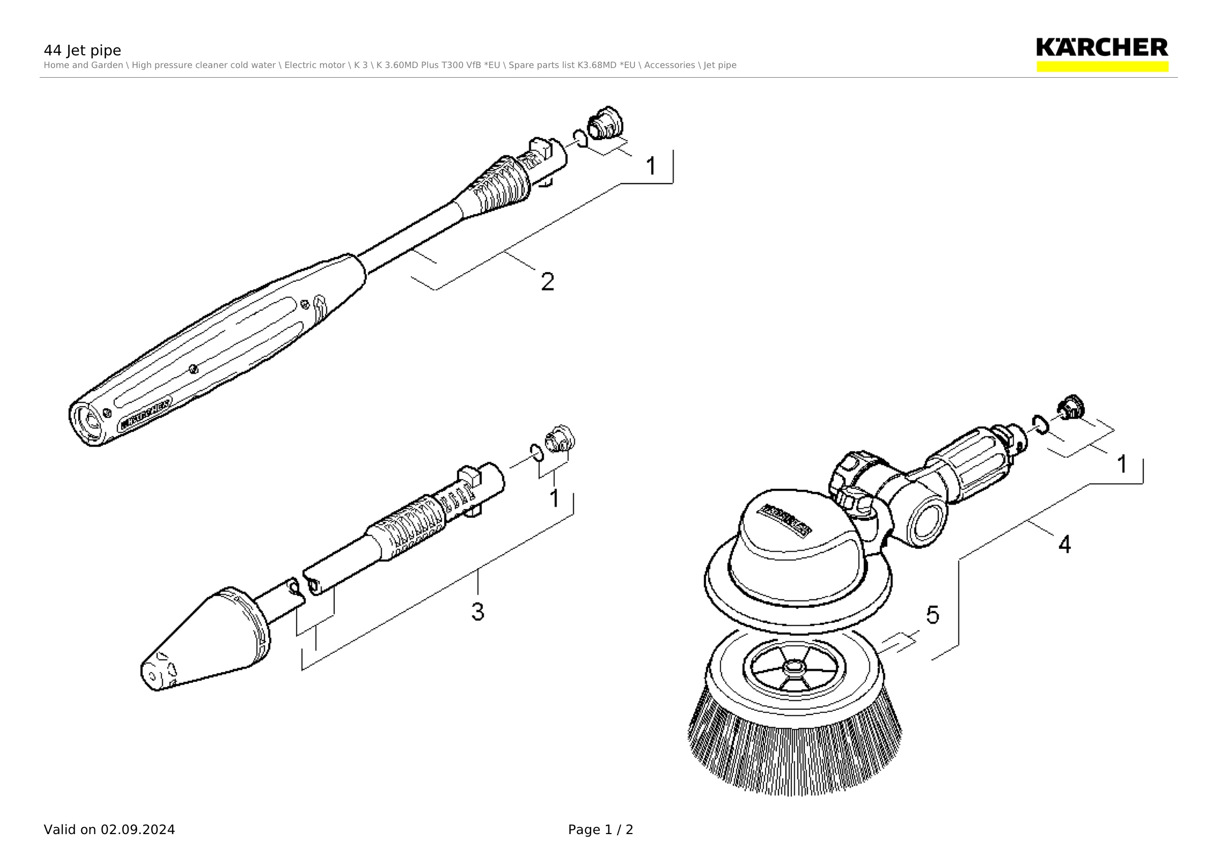 44 Jet pipe