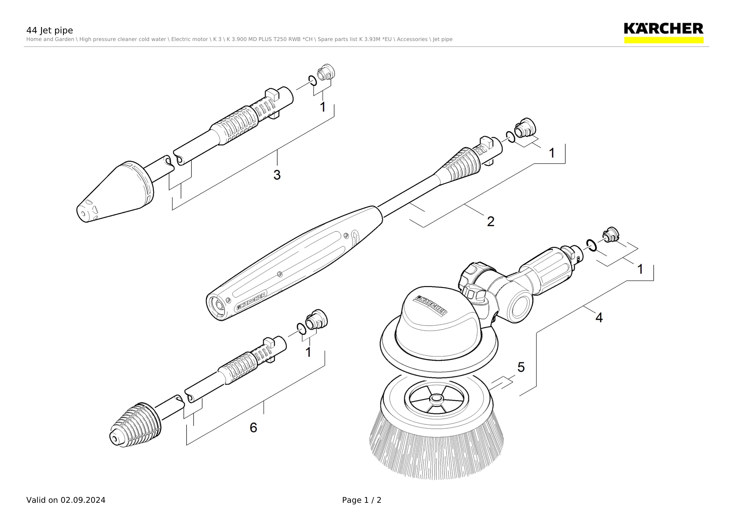 44 Jet pipe