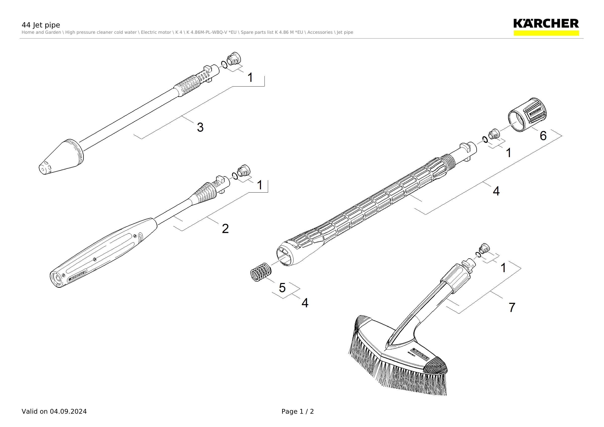 44 Jet pipe