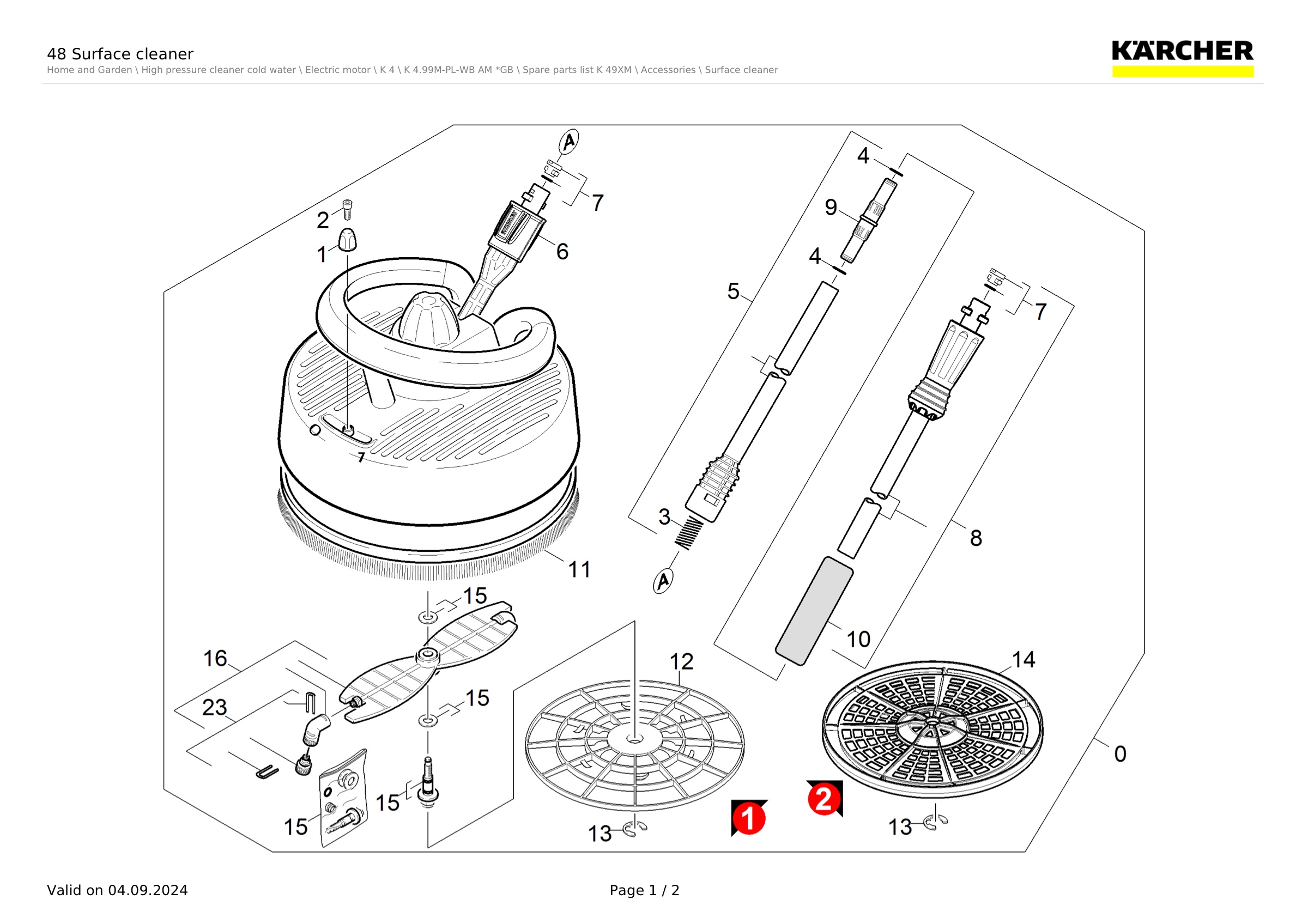 48 Surface cleaner