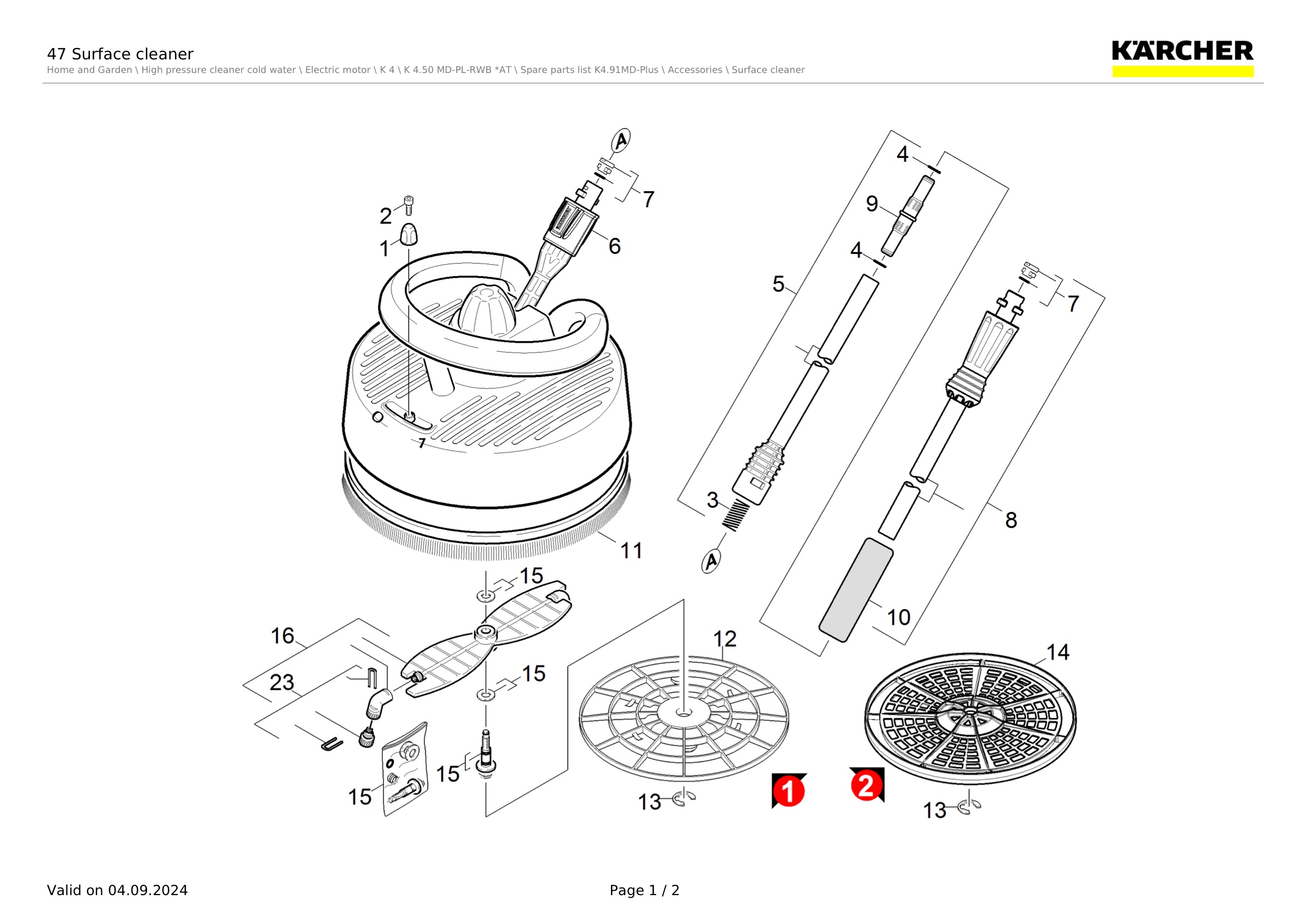 47 Surface cleaner