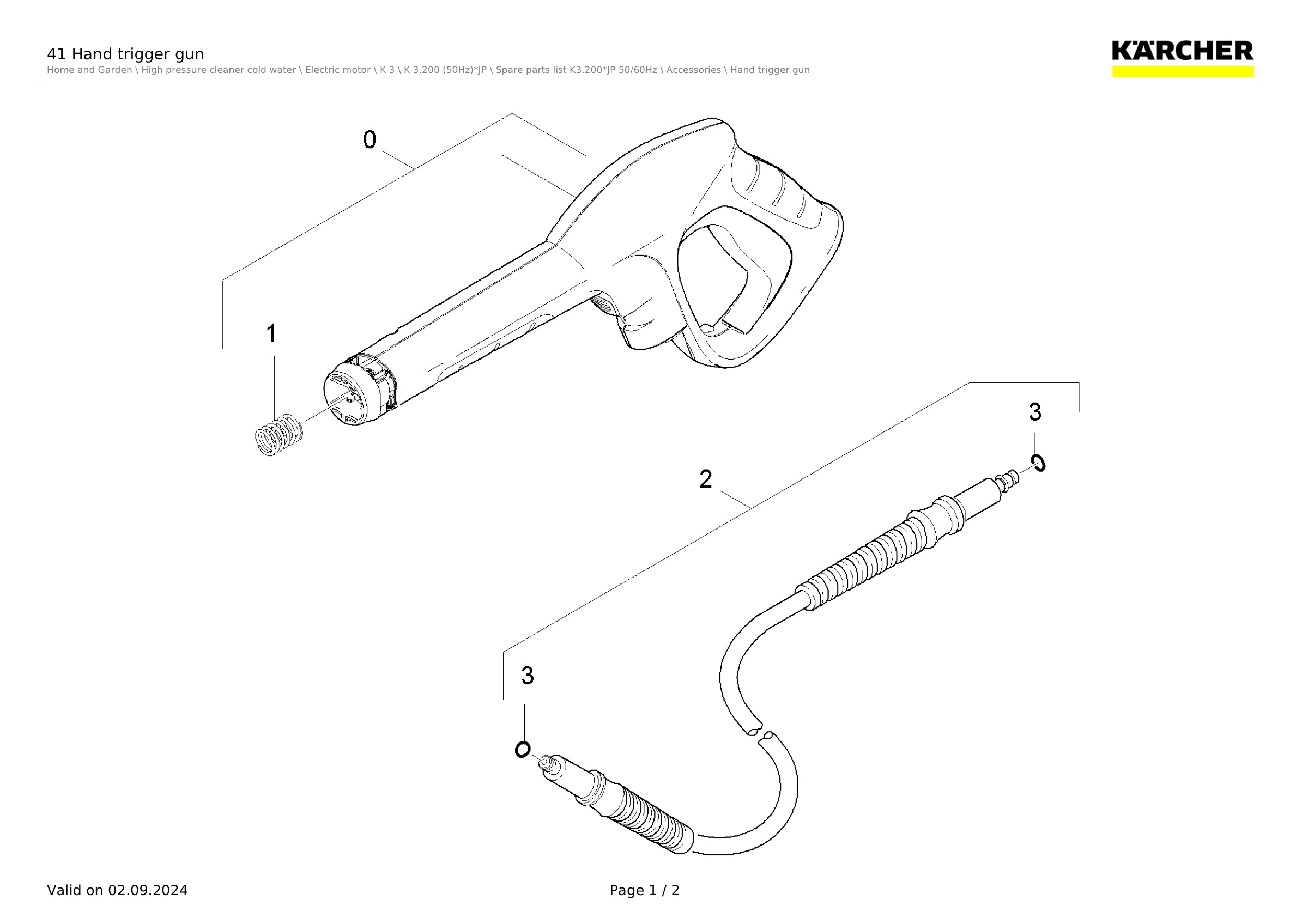 41 Hand trigger gun