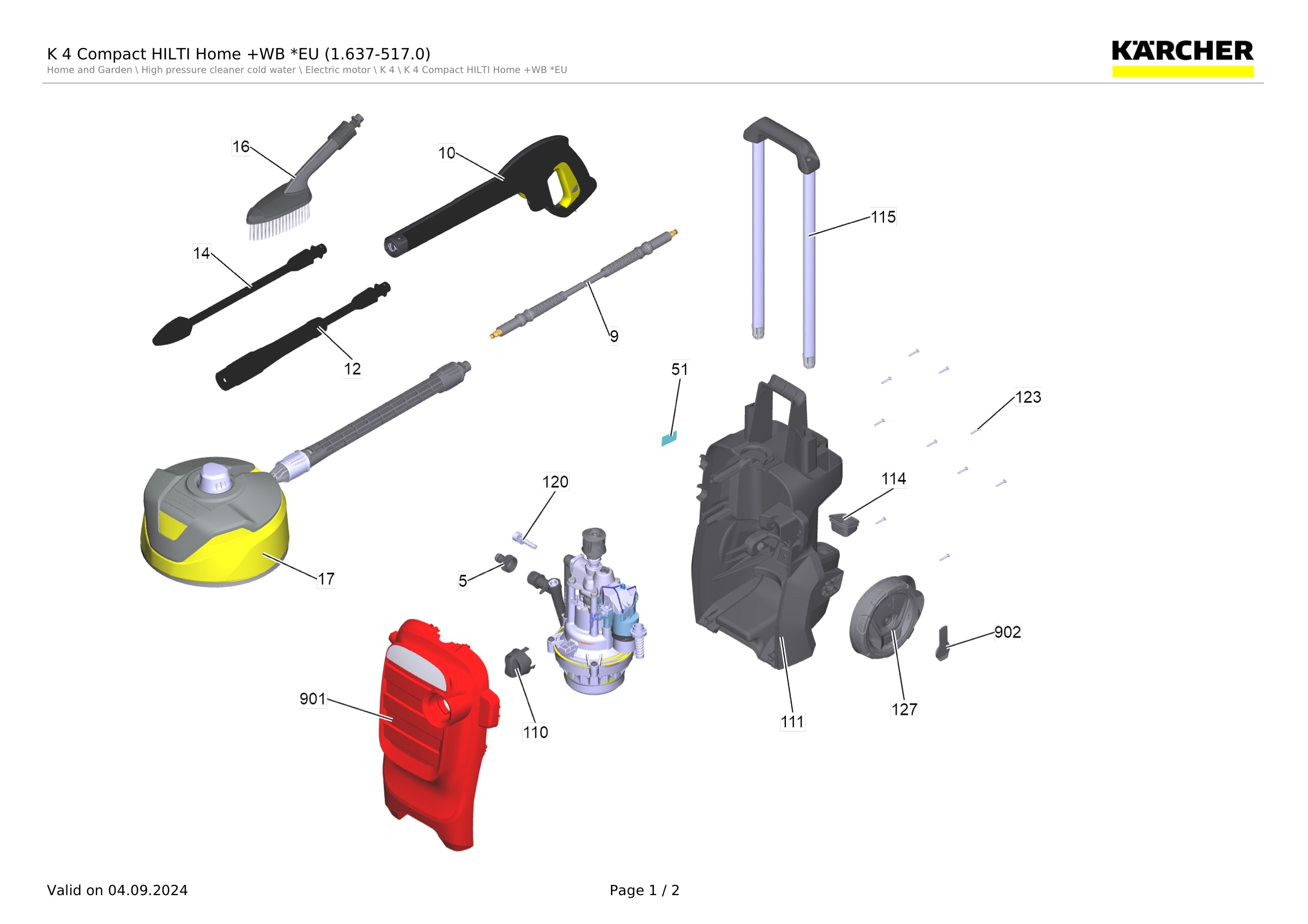 K 4 Compact HILTI Home +WB *EU (1.637-517.0)