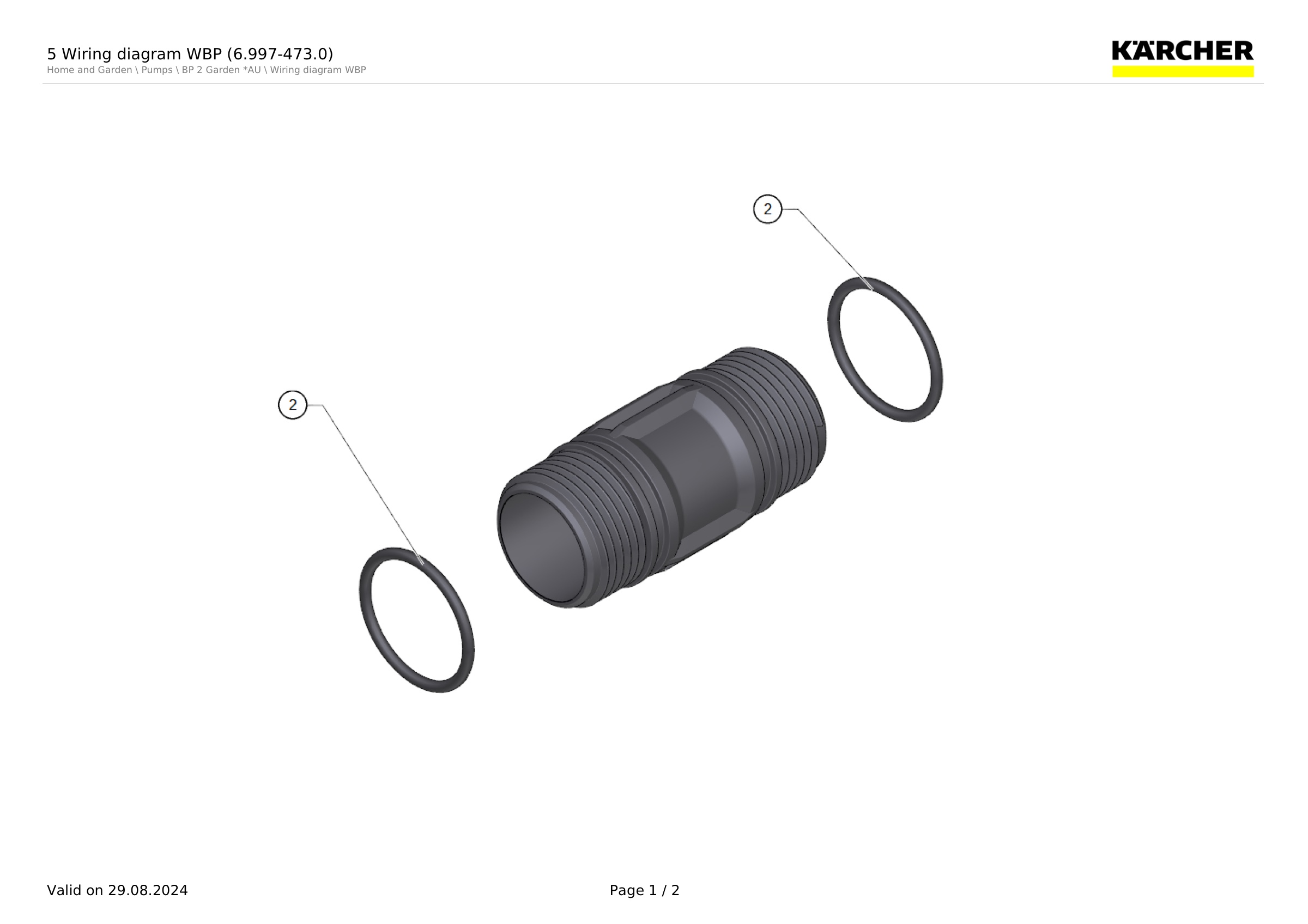 5 Adapter connection (6.997-473.0)