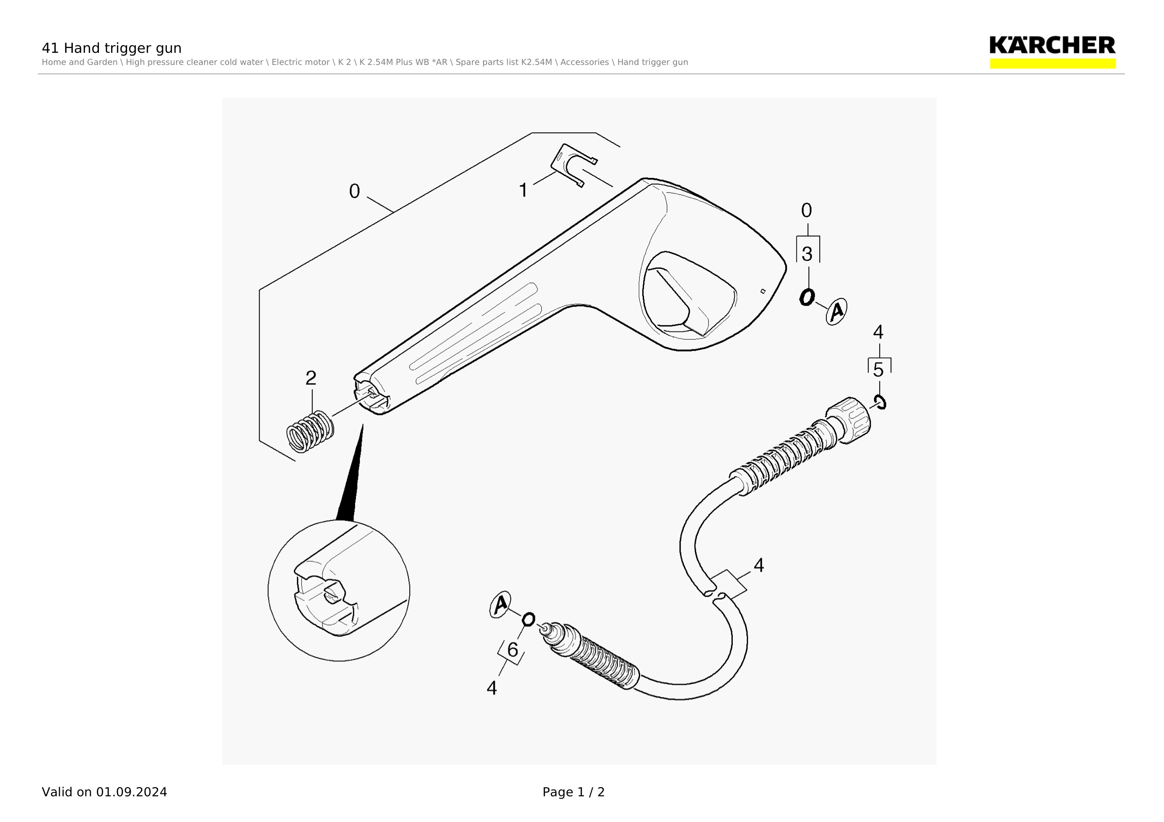 41 Hand trigger gun