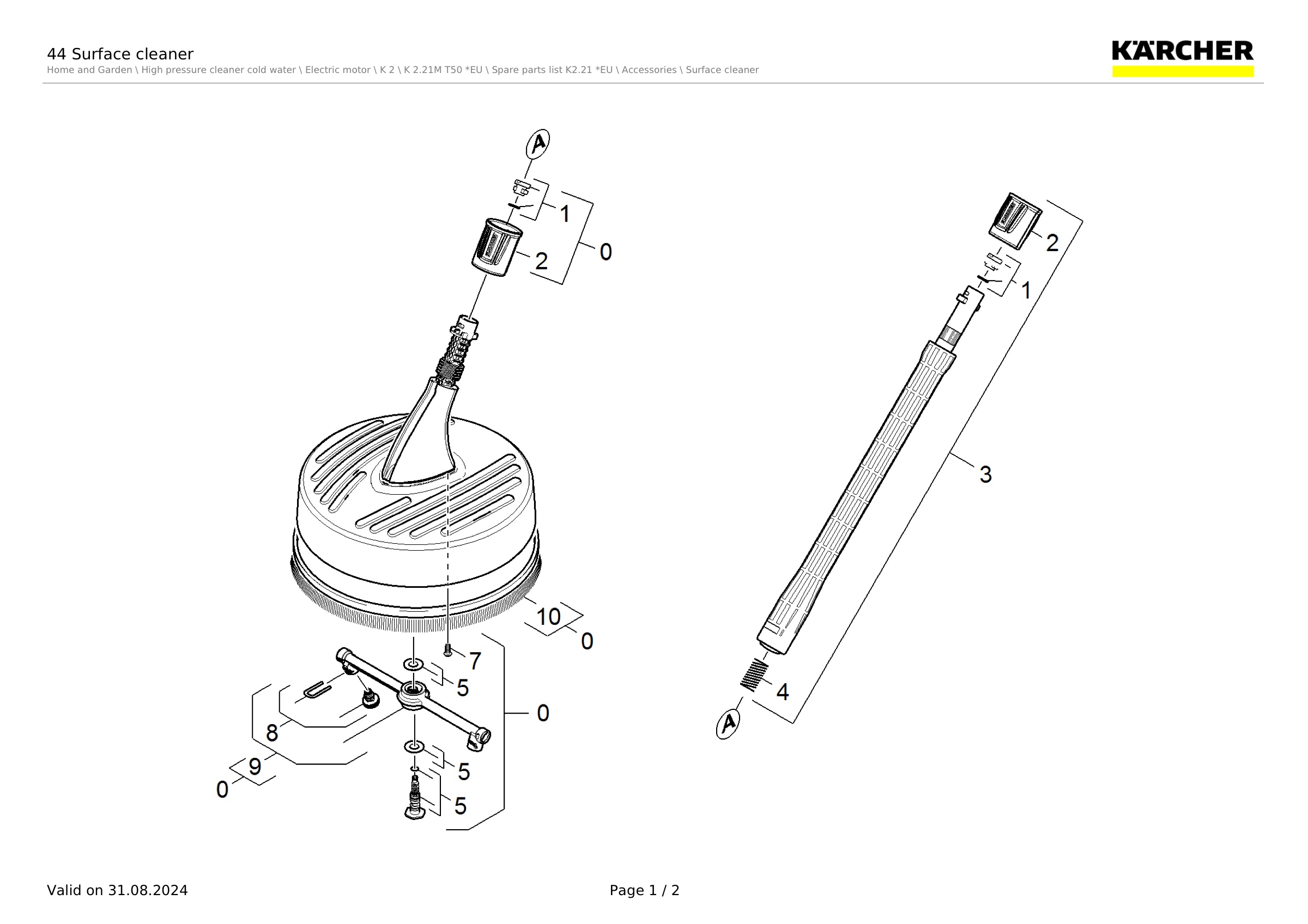 44 Surface cleaner