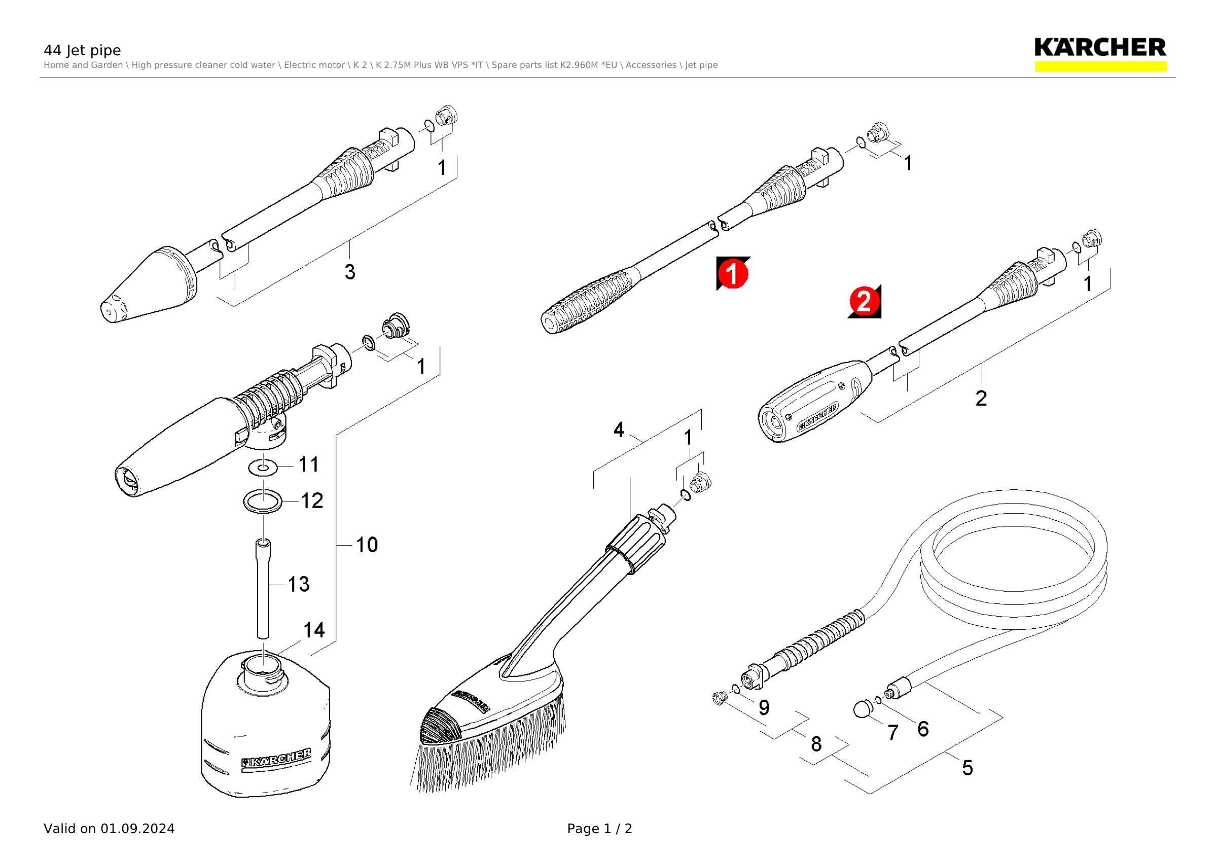44 Jet pipe