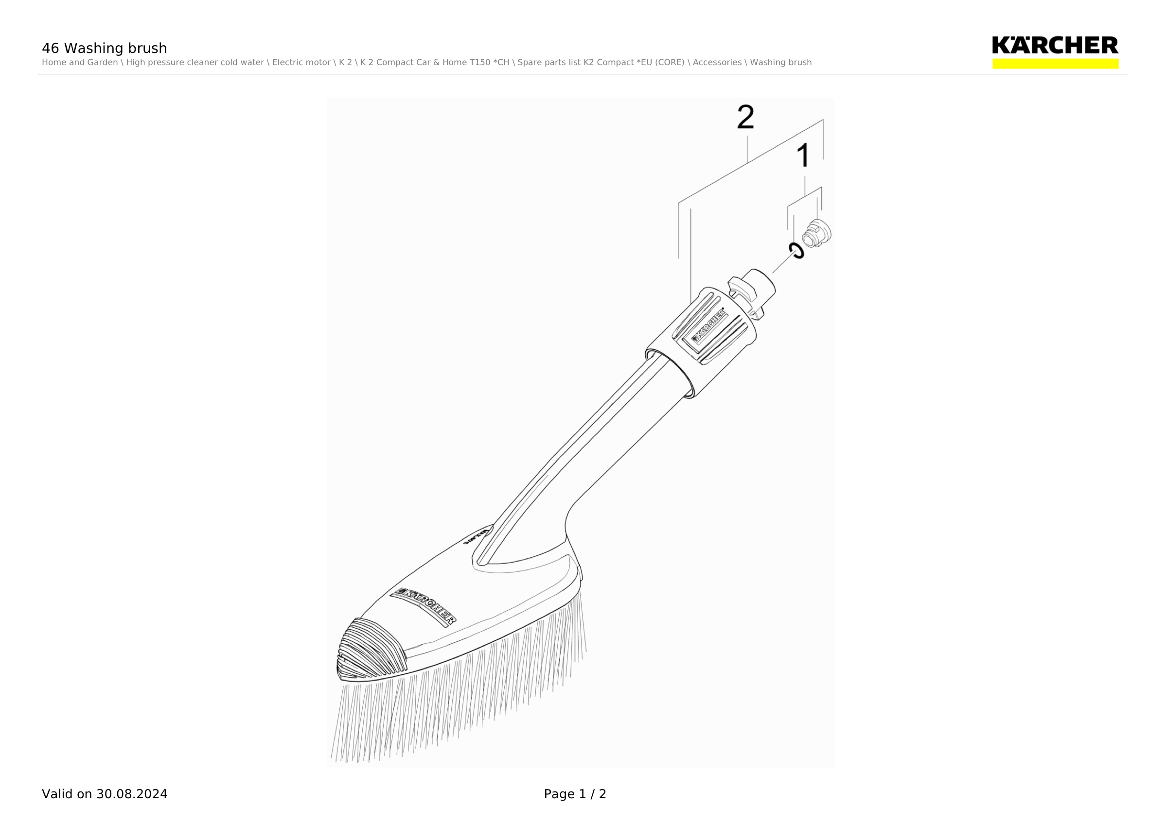 46 Washing brush