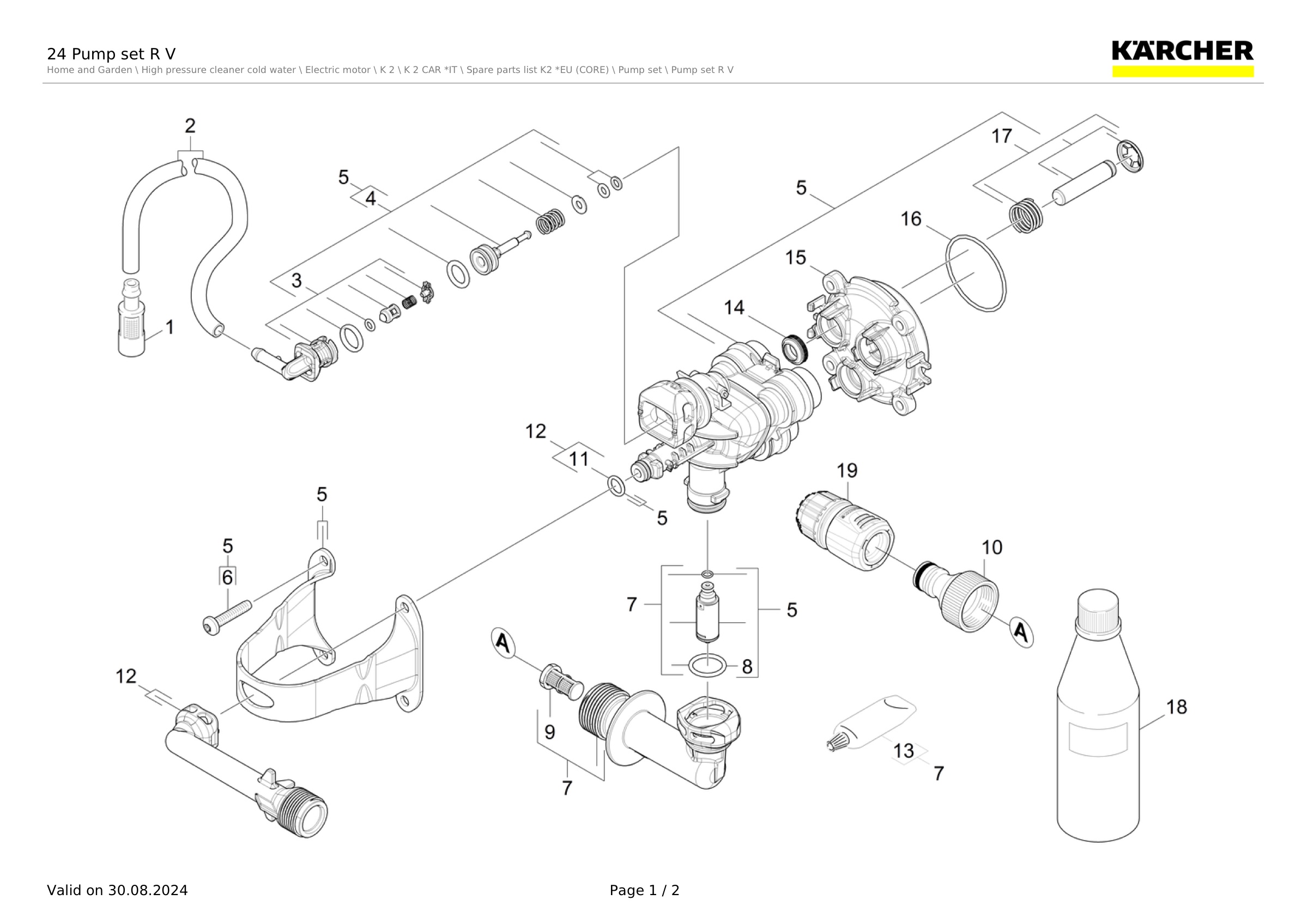 24 Pump set R V