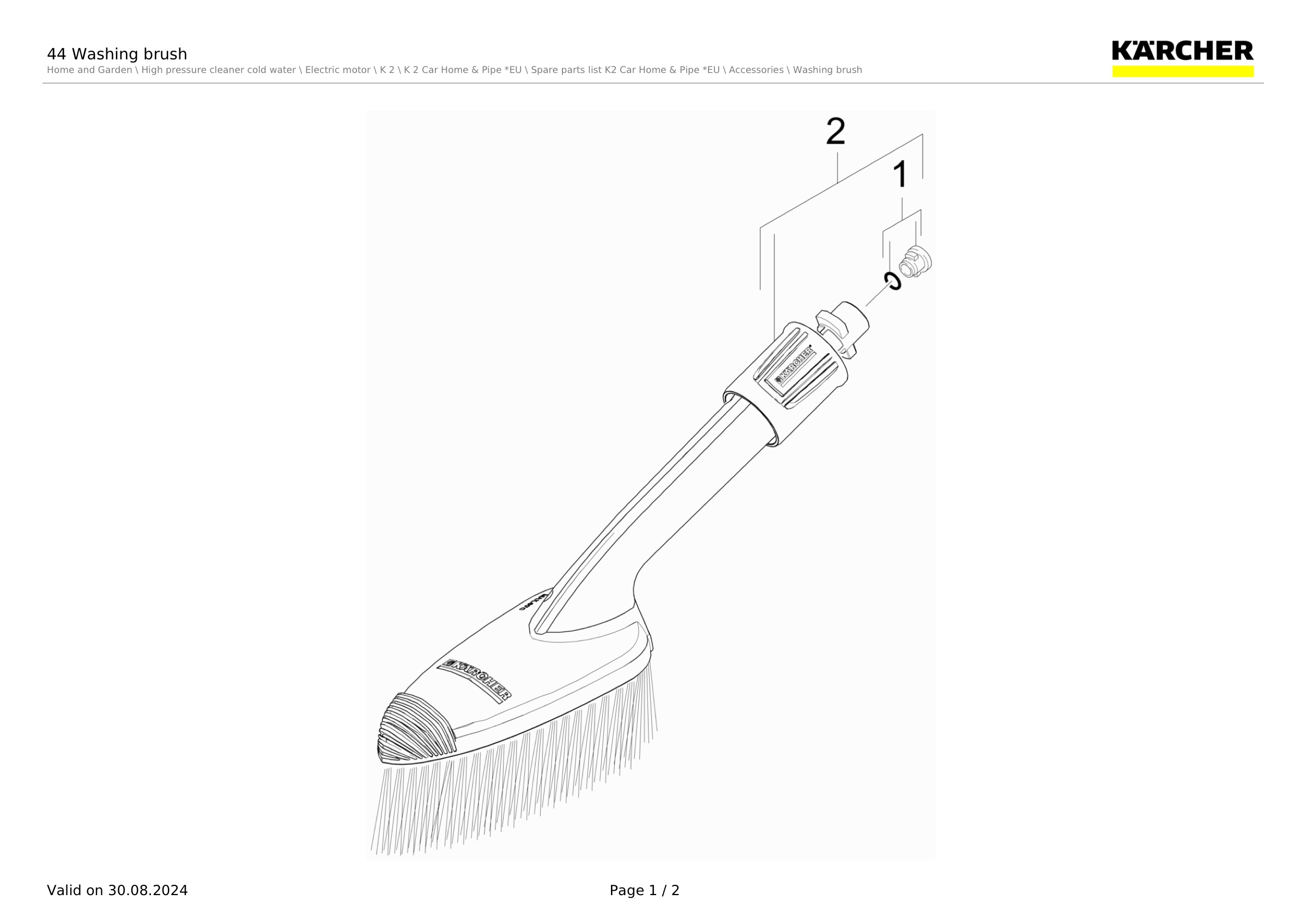 44 Washing brush