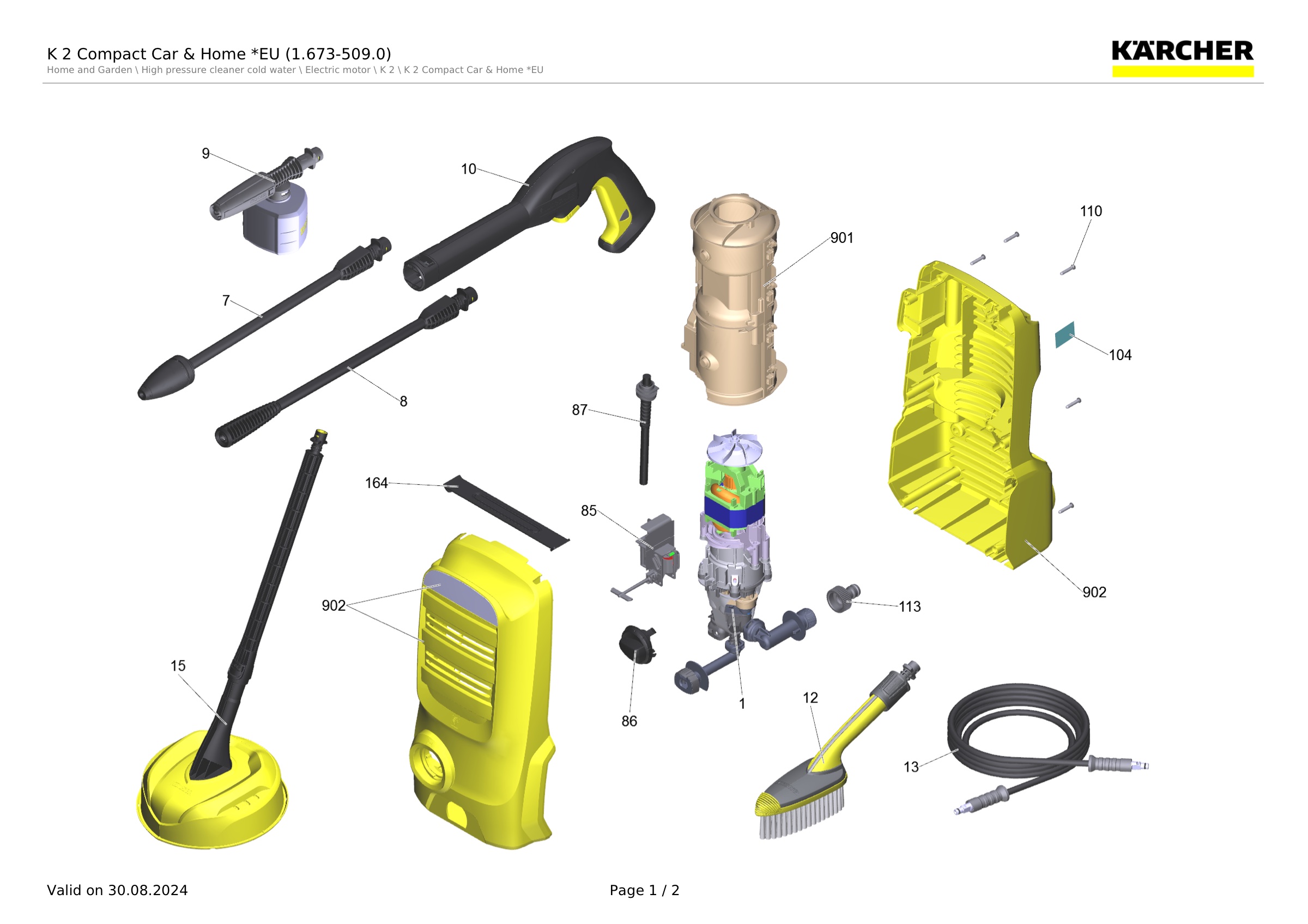 K 2 Compact Car & Home *EU (1.673-509.0)