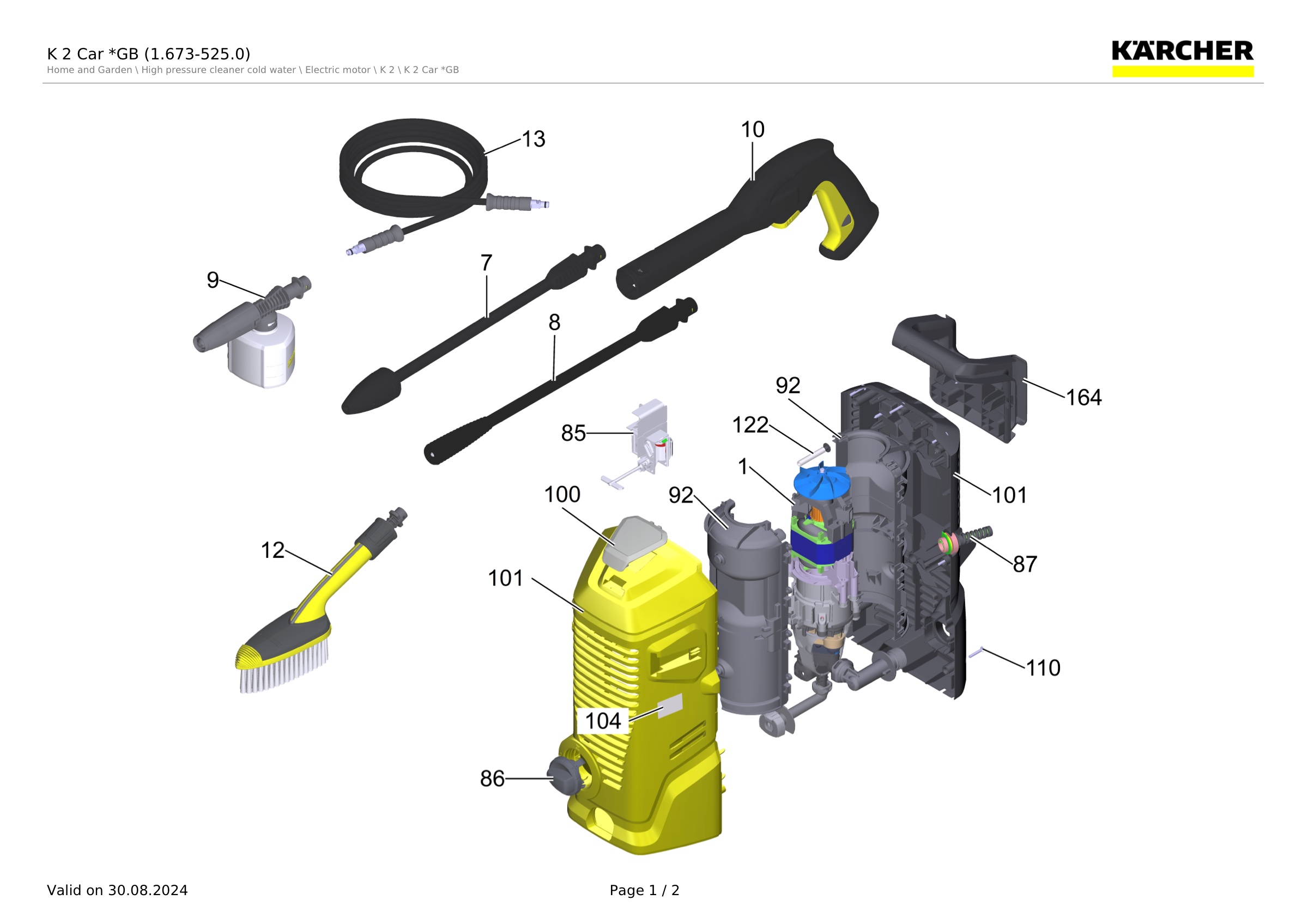 K 2 Car *GB (1.673-525.0)