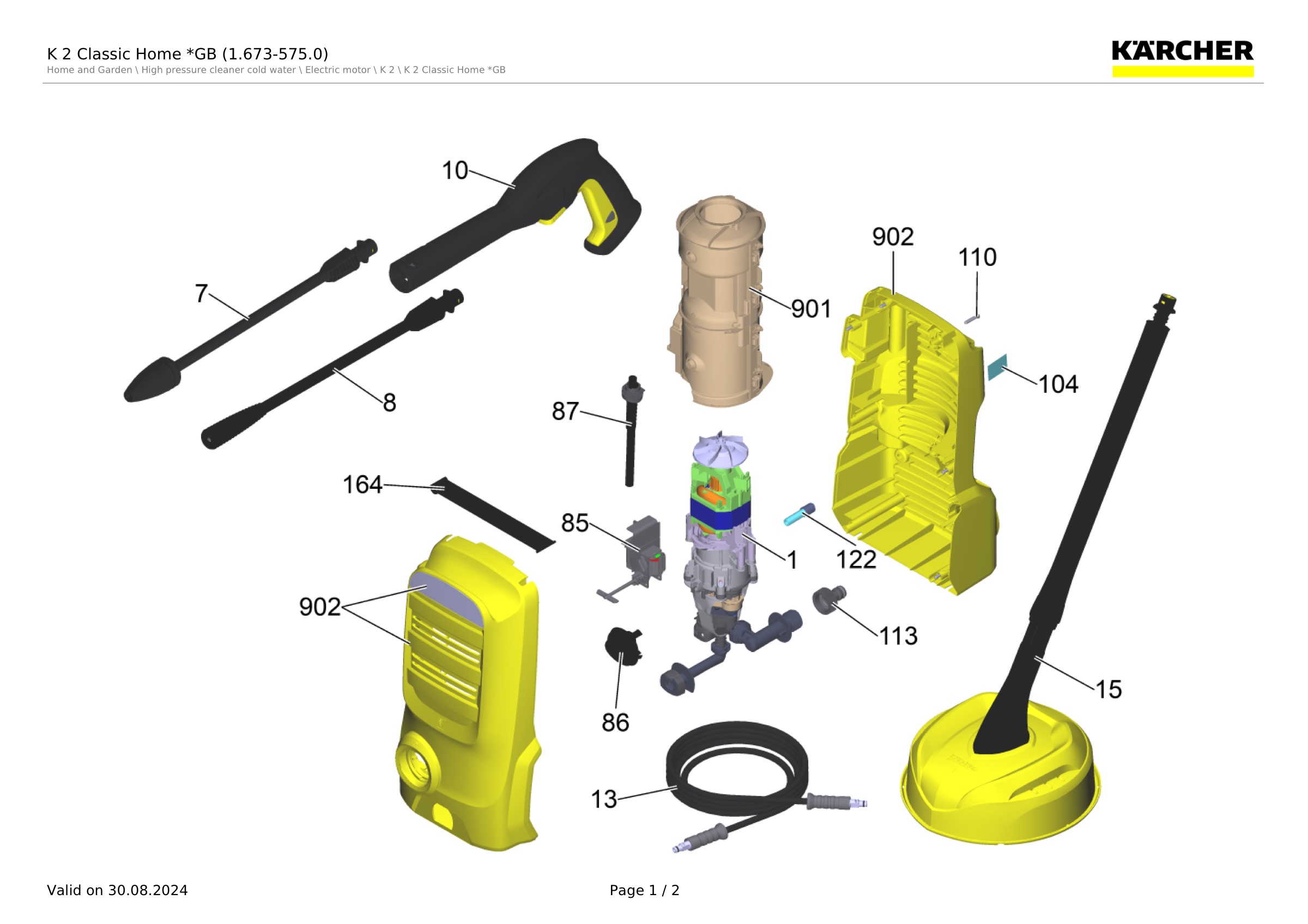 K 2 Classic Home *GB (1.673-575.0)