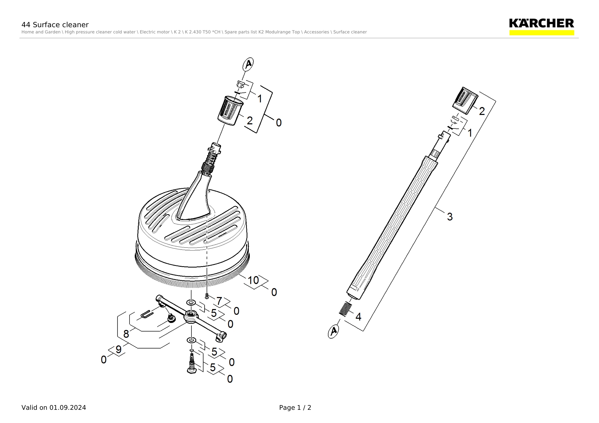 44 Surface cleaner