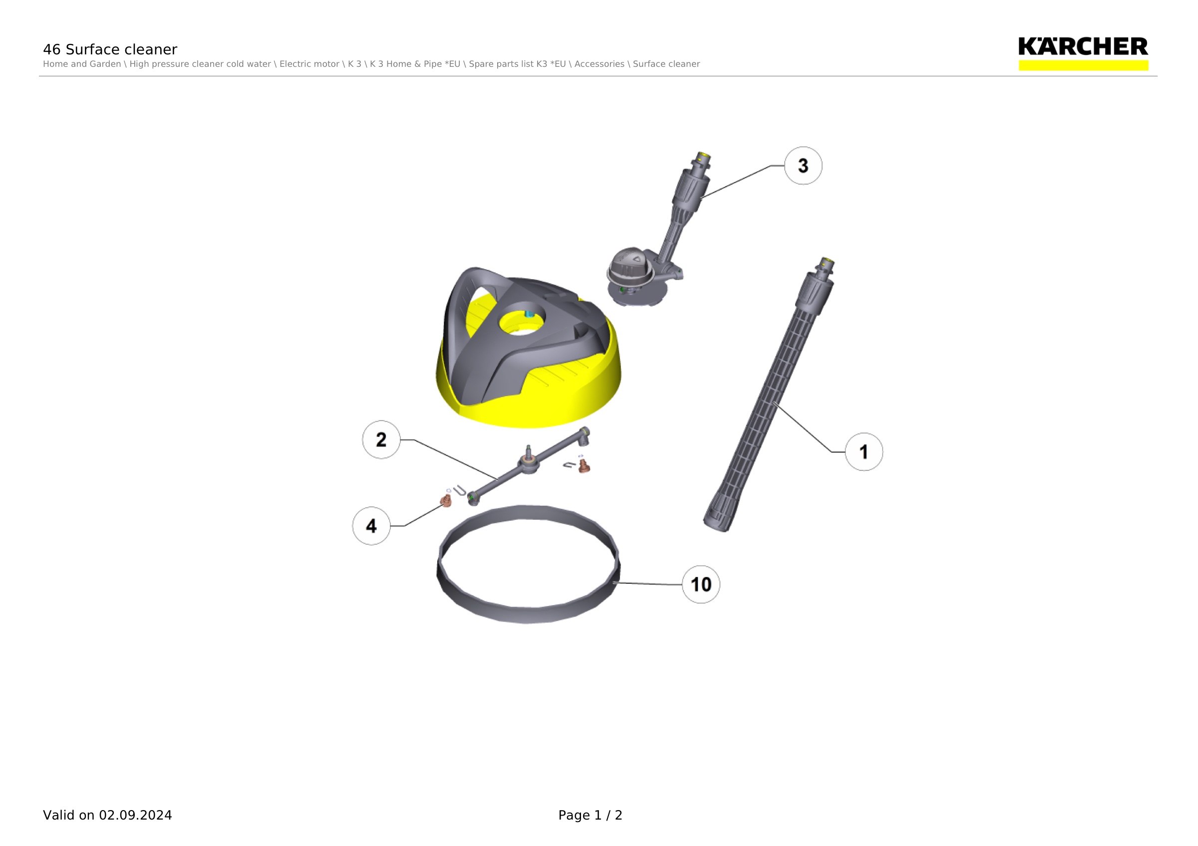 46 Surface cleaner