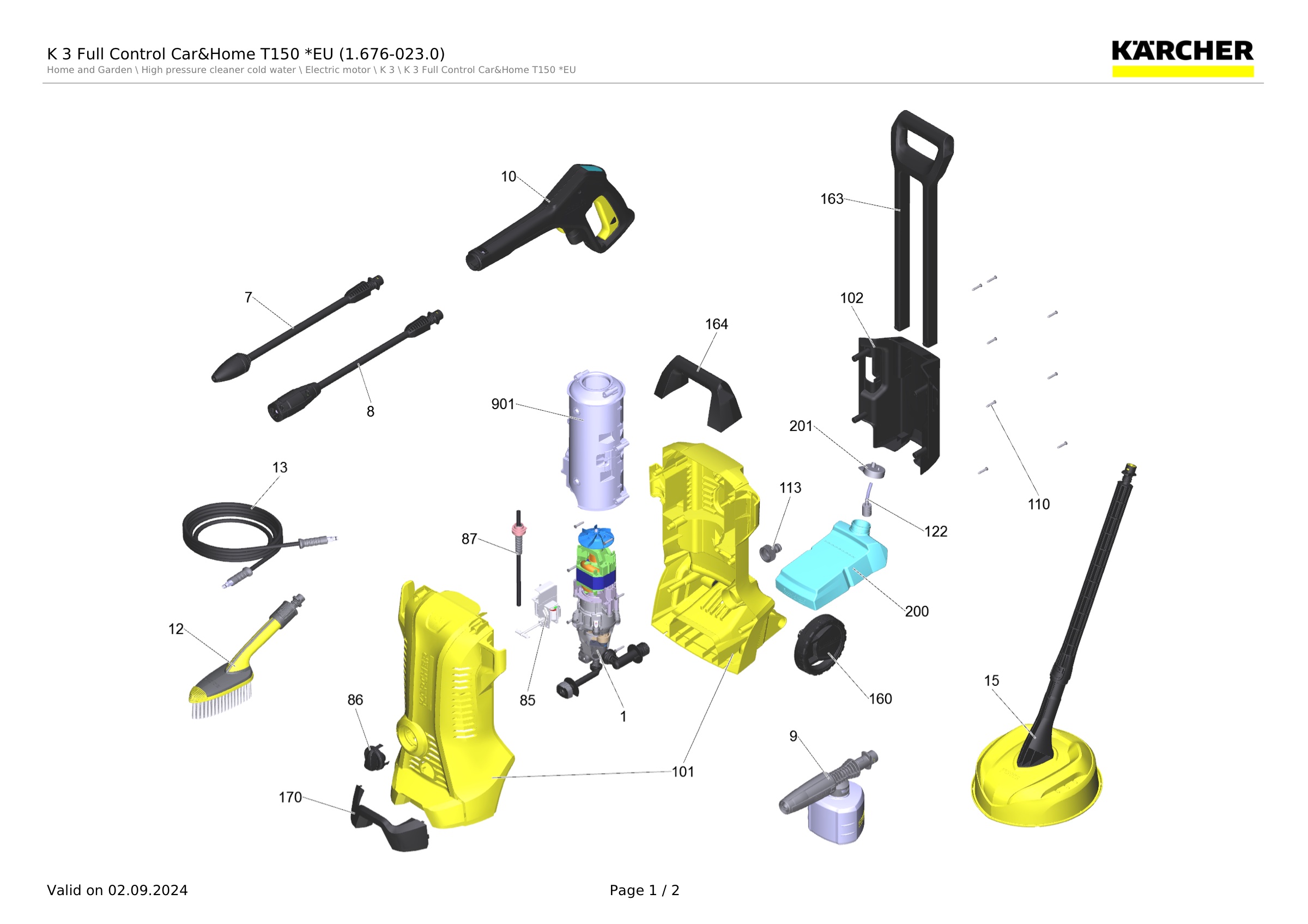 K 3 Full Control Car&Home T150 *EU (1.676-023.0)