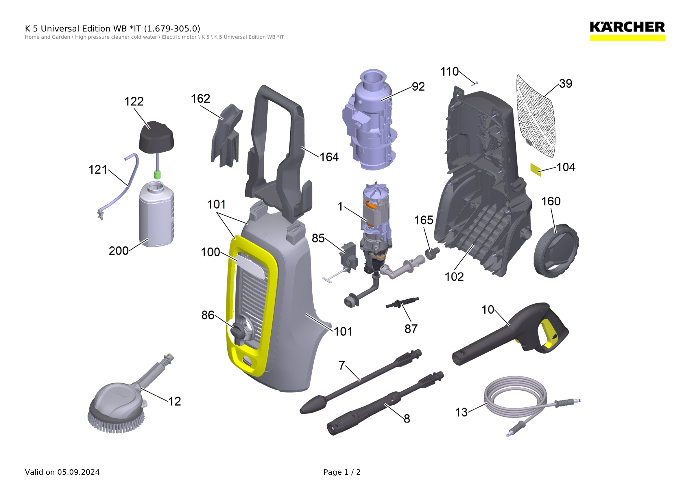K 5 Universal Edition WB *IT (1.679-305.0)