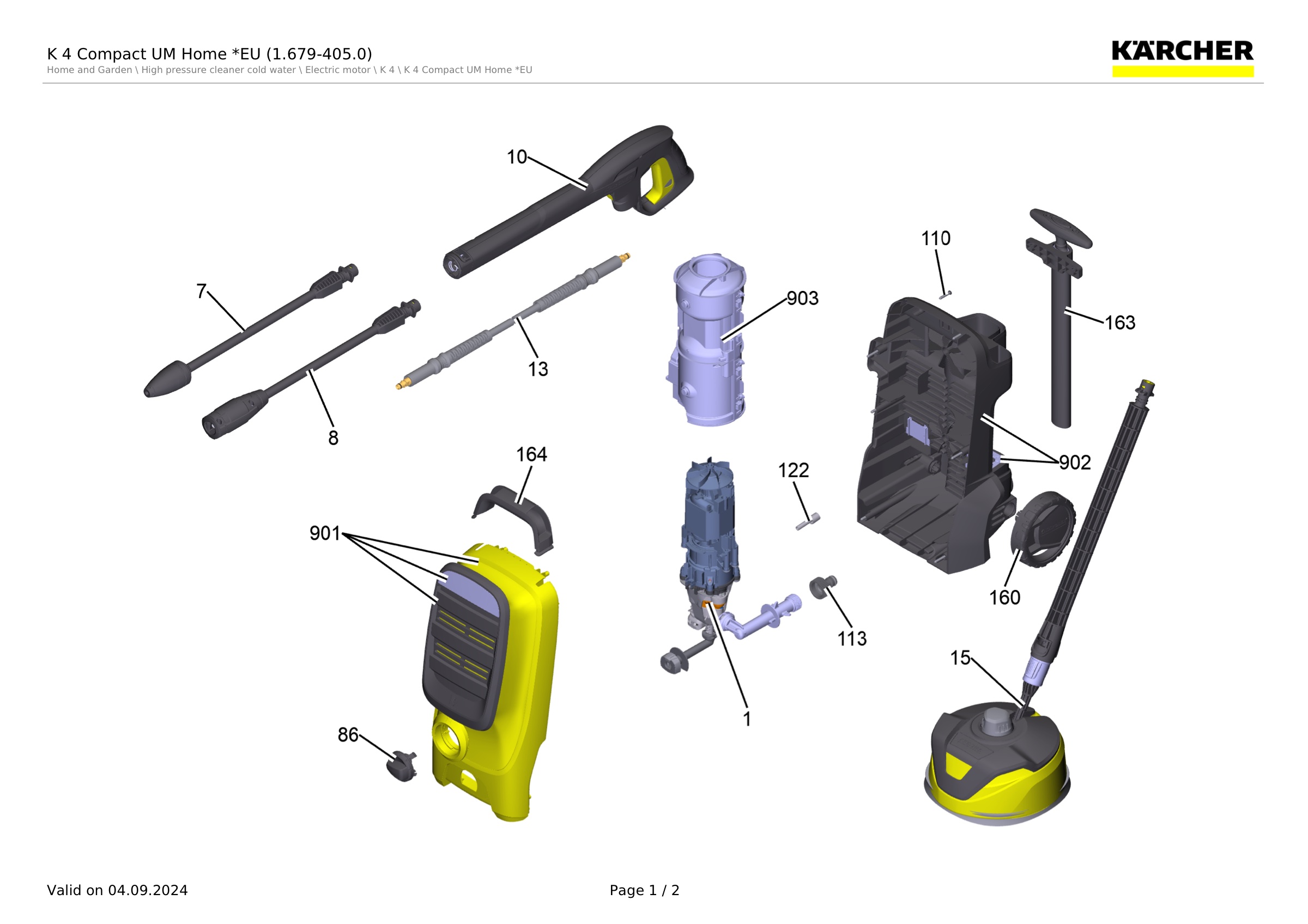 K 4 Compact UM Home *EU (1.679-405.0)
