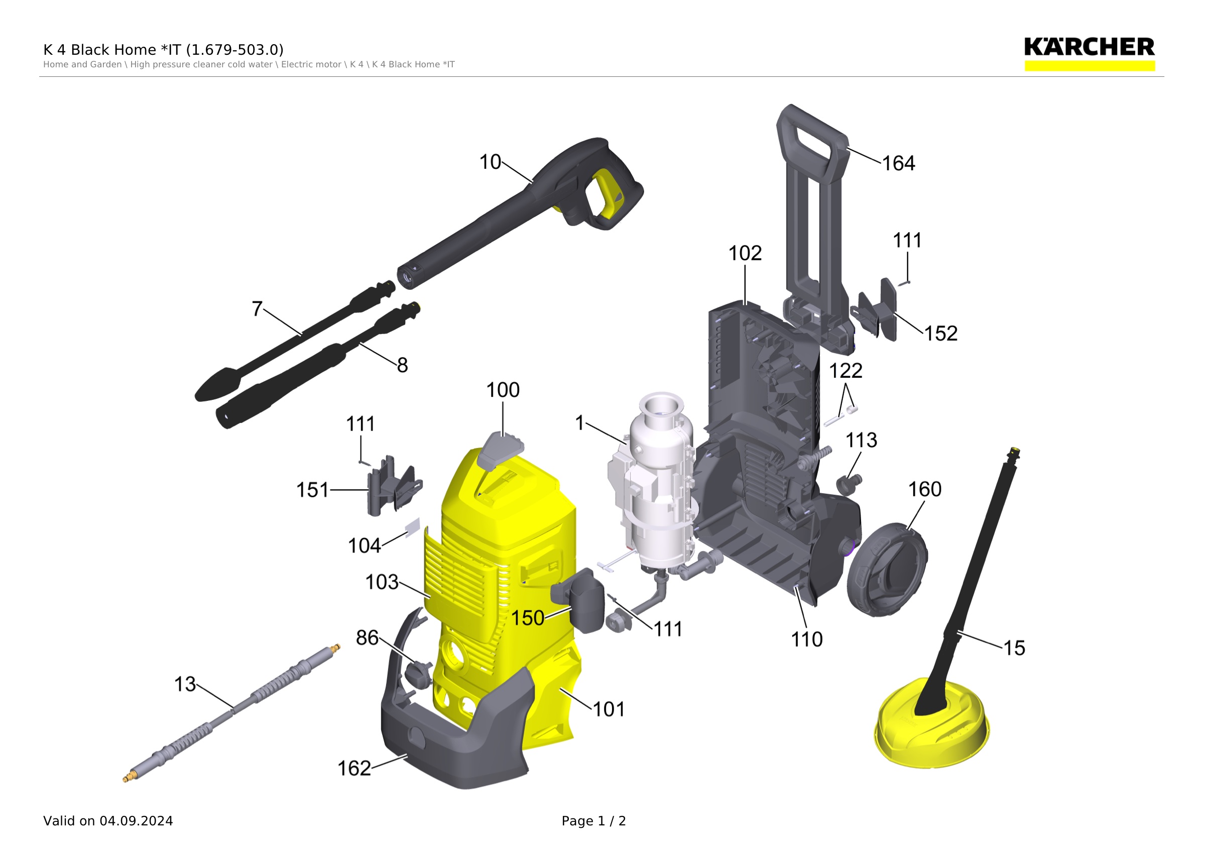 K 4 Black Home *IT (1.679-503.0)