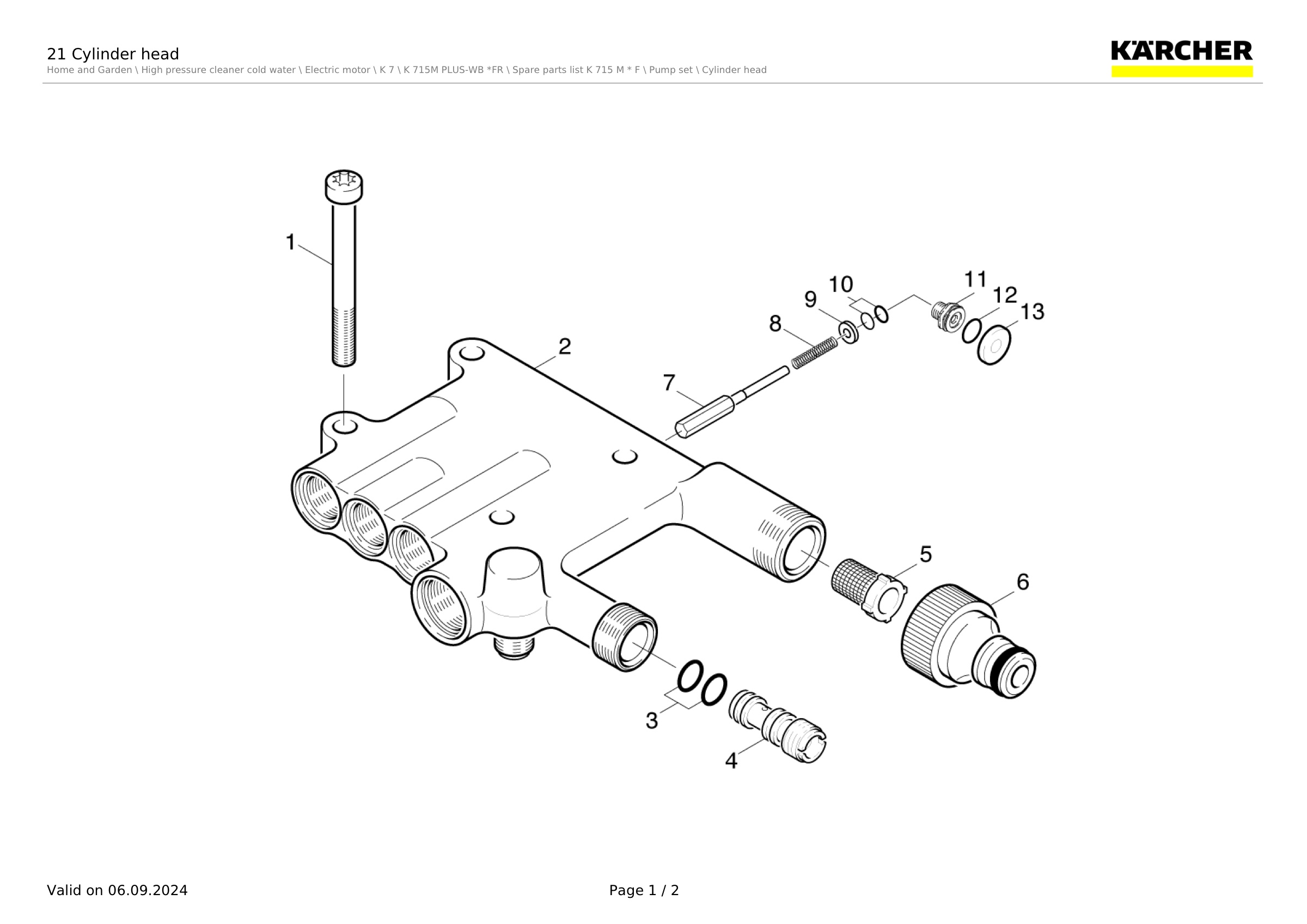 21 Cylinder head