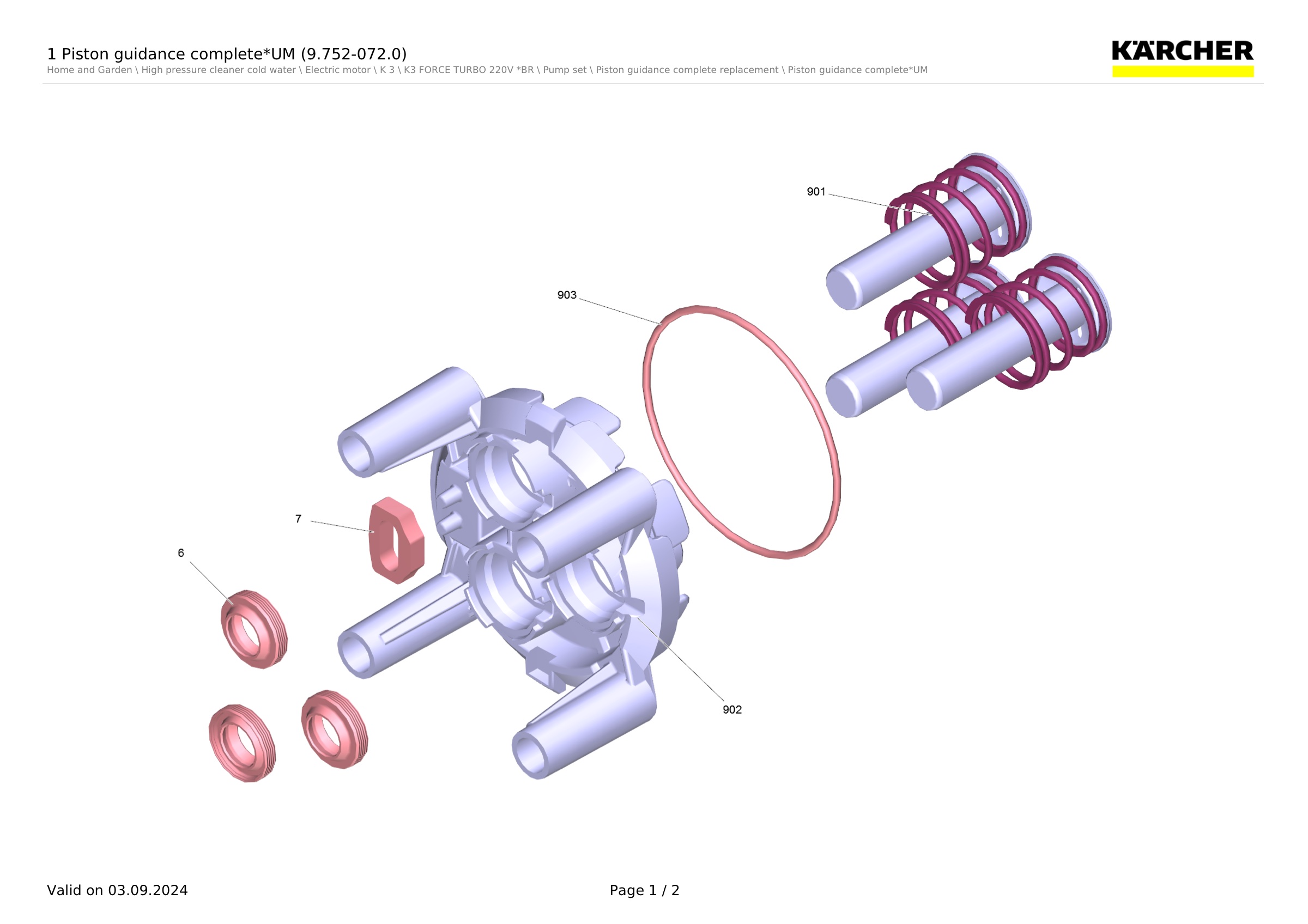 1 Piston guidance complete*UM (9.752-072.0)