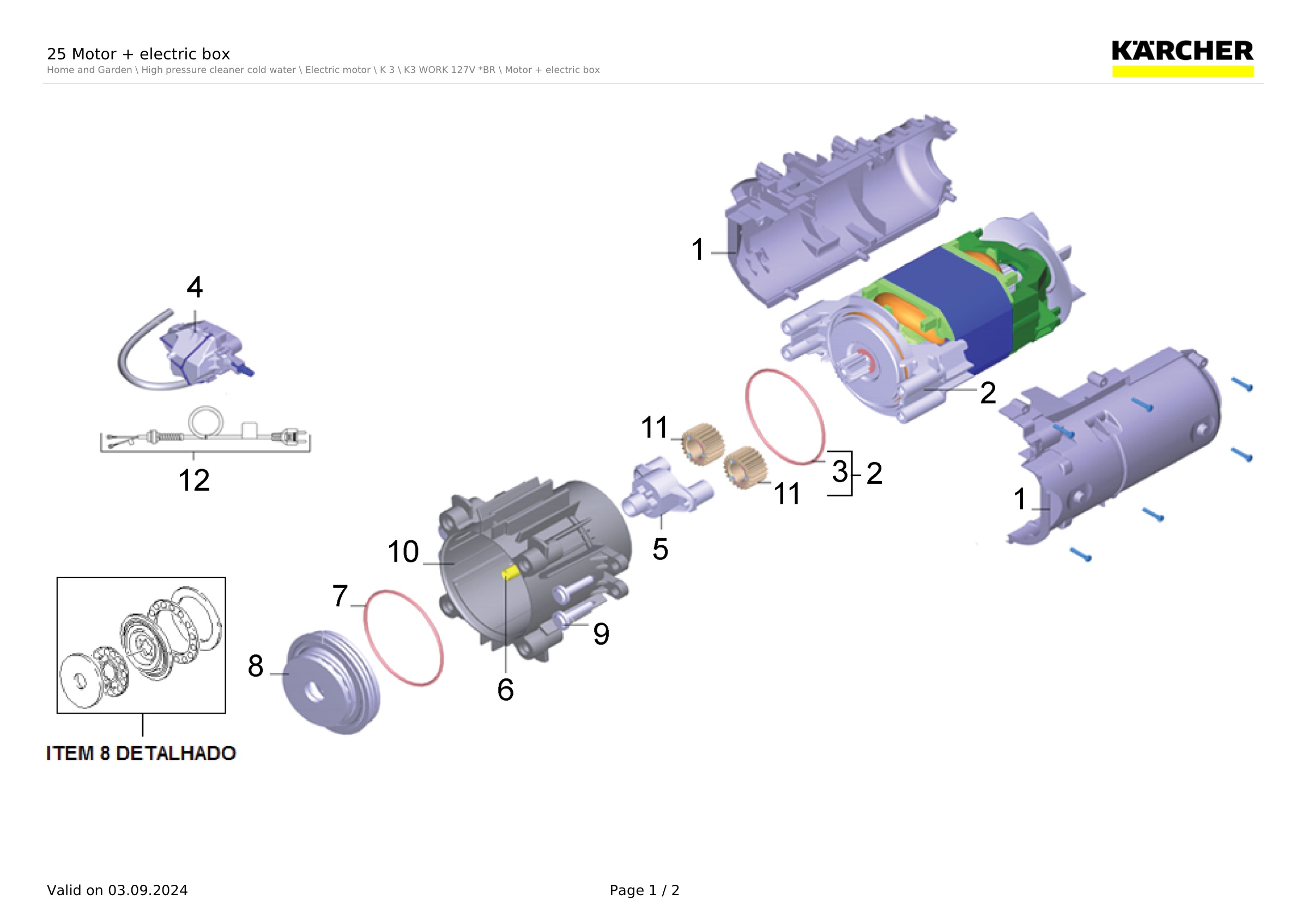 25 Motor + electric box